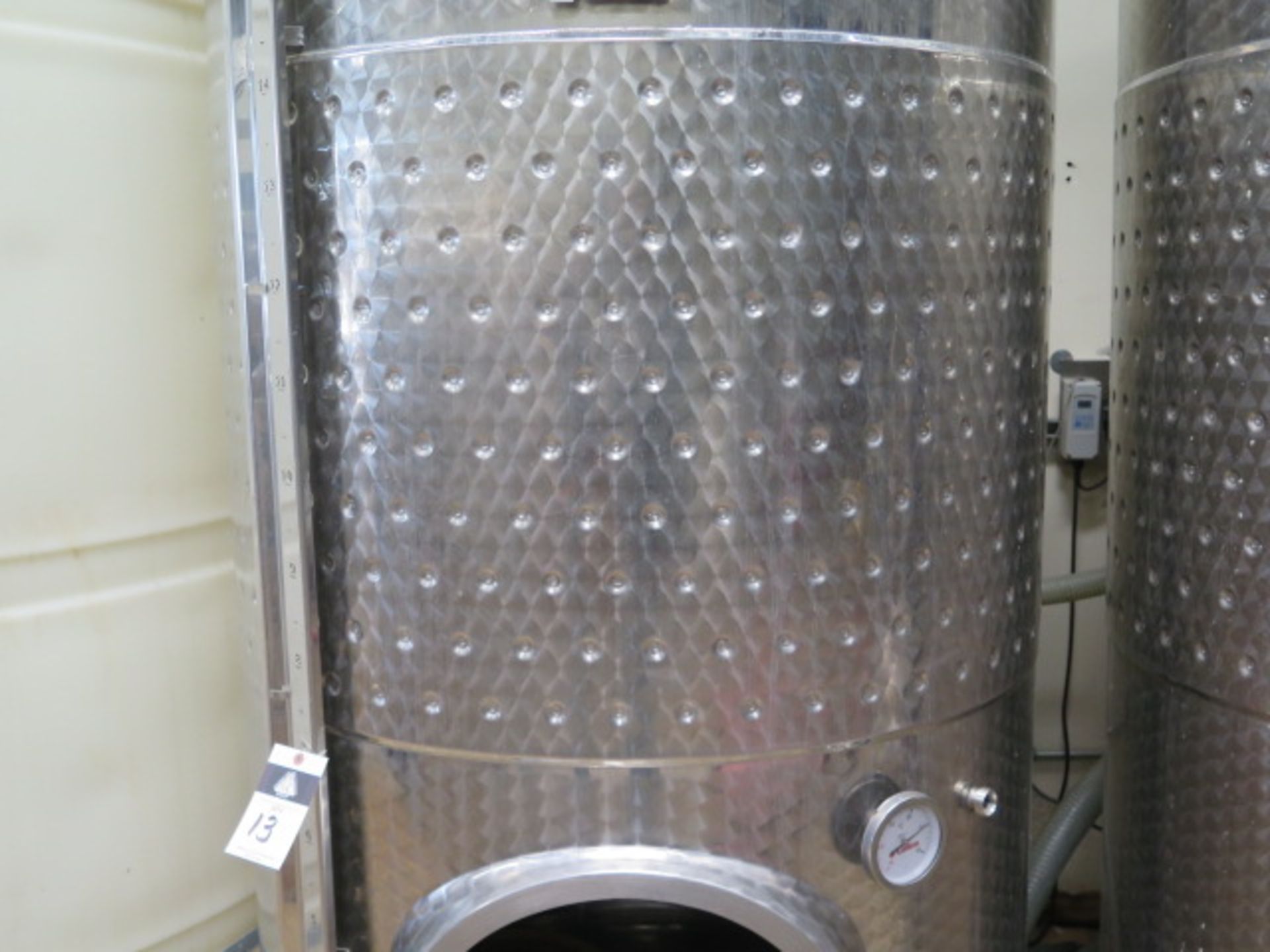 2014 Letina type Z2000HV11 2000 Liter Jacketed Closed Storage Tanks s/n 051014/4 (SOLD AS-IS - NO - Image 6 of 12