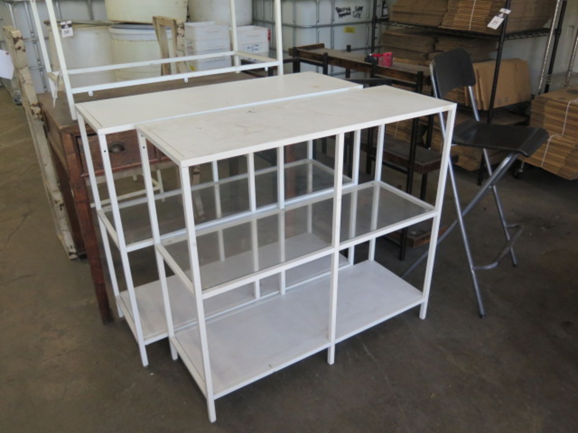 Shelves and Table (SOLD AS-IS - NO WARRANTY) - Image 2 of 3