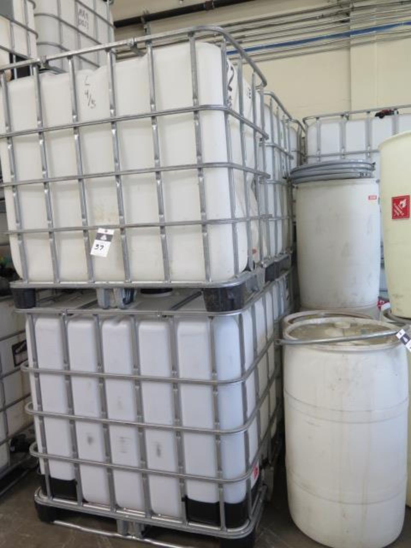 1000 Liter (250 Gallon) Stackable Plastic Storage Tanks (8) (SOLD AS-IS - NO WARRANTY)