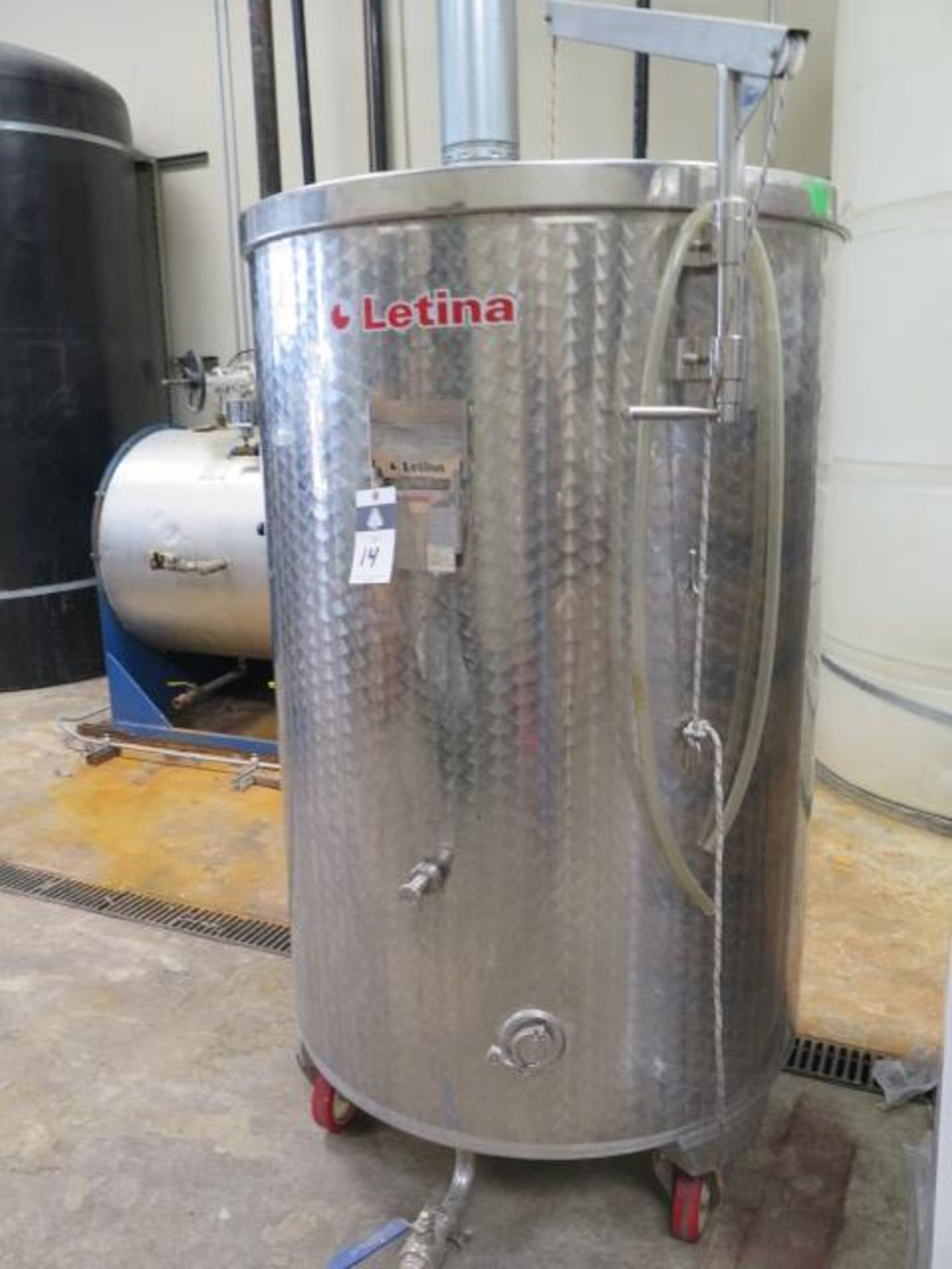 2015 Letina type PZ1000S10 1000 Liter Rolling Storage Tank s/n 006715/6 (SOLD AS-IS - NO WARRANTY) - Image 3 of 12