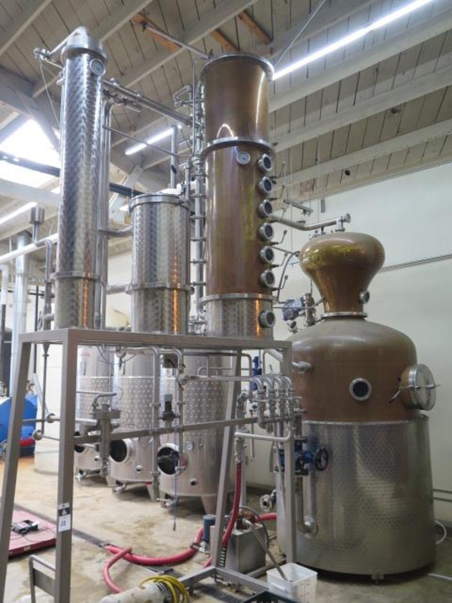 Carl Artesian Small Batch Distillery Still w/ Timers and Controls, 600 Liter Charge Cap, SOLD AS IS