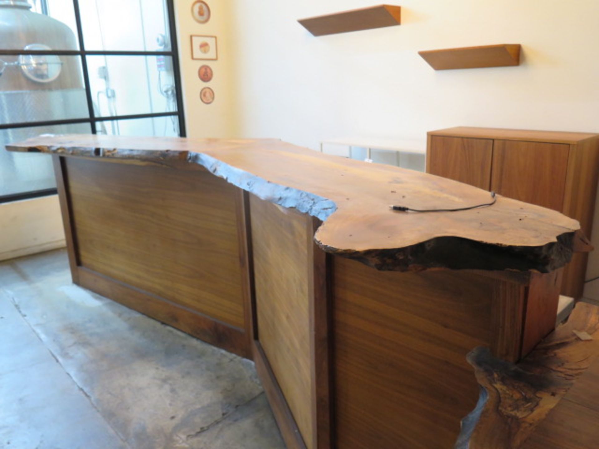 Wooden Bar (182" Long) w/ Servers Station (SOLD AS-IS - NO WARRANTY) - Image 8 of 10