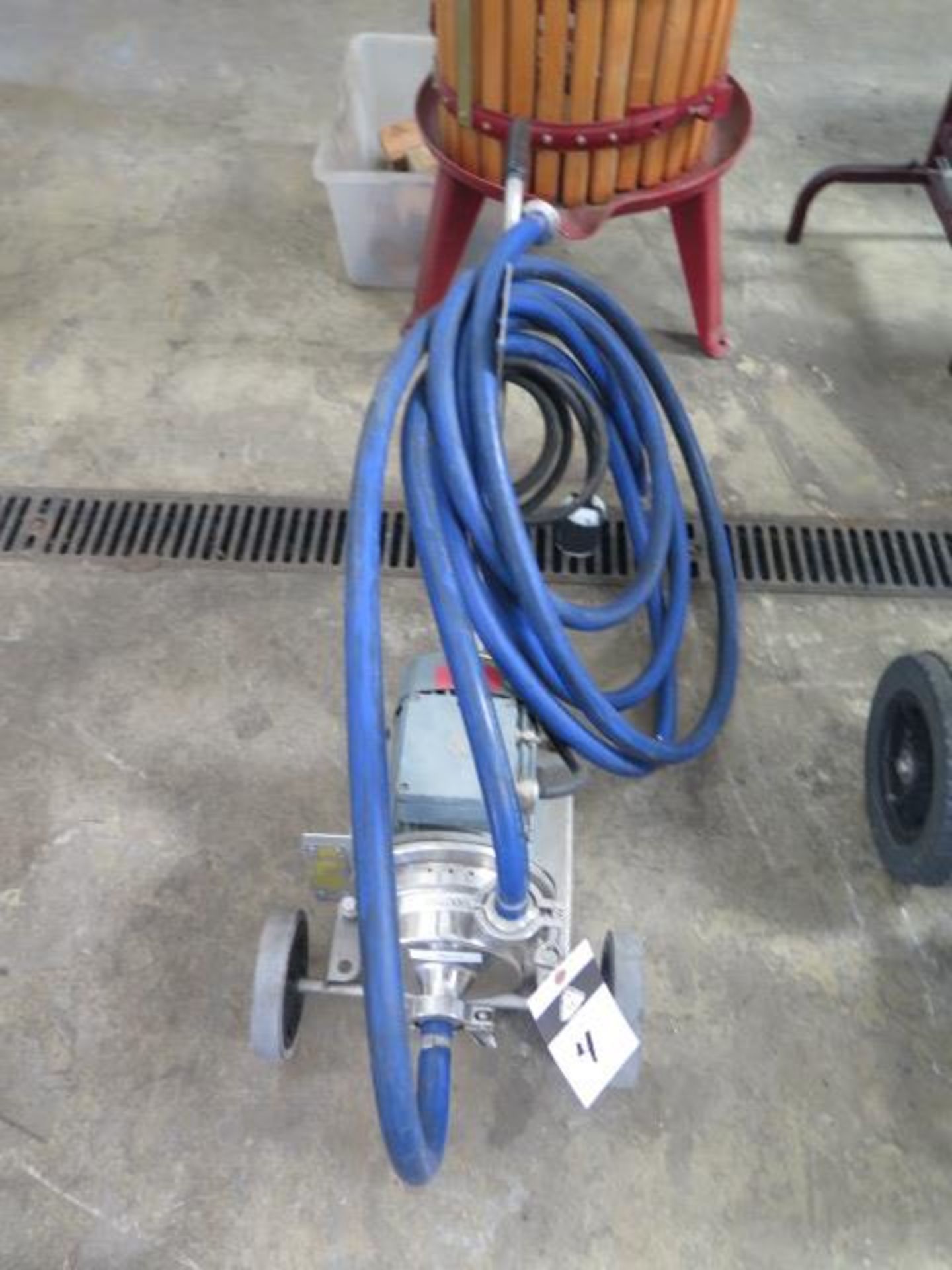 KPA Stainless Steel Electric Pump w/ Cart (SOLD AS-IS - NO WARRANTY)