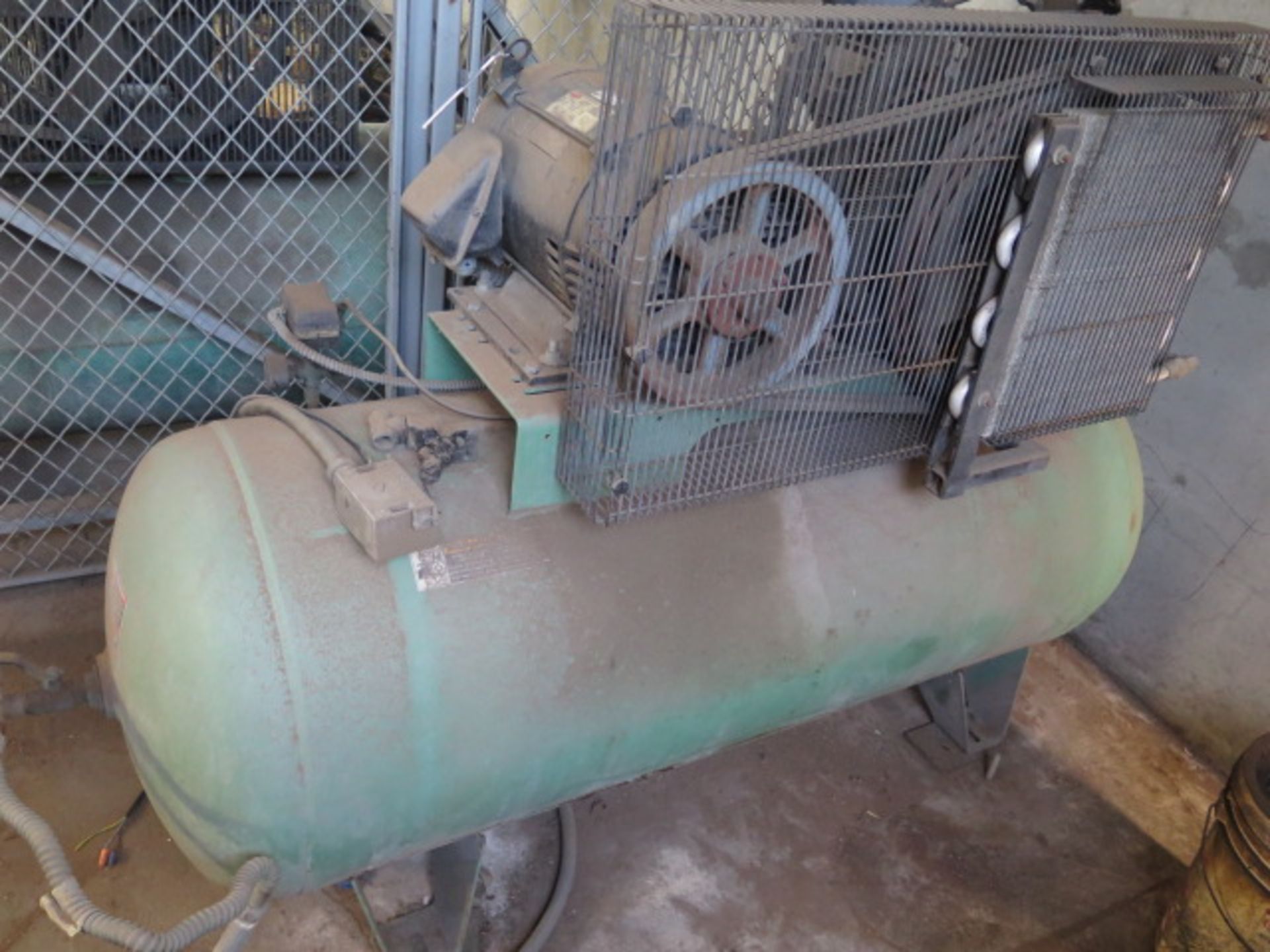 Speedaire 15Hp Horizontal Air Compressor w/ 2-Stage Pump, 120 Gallon Tank (SOLD AS-IS - NO - Image 2 of 6