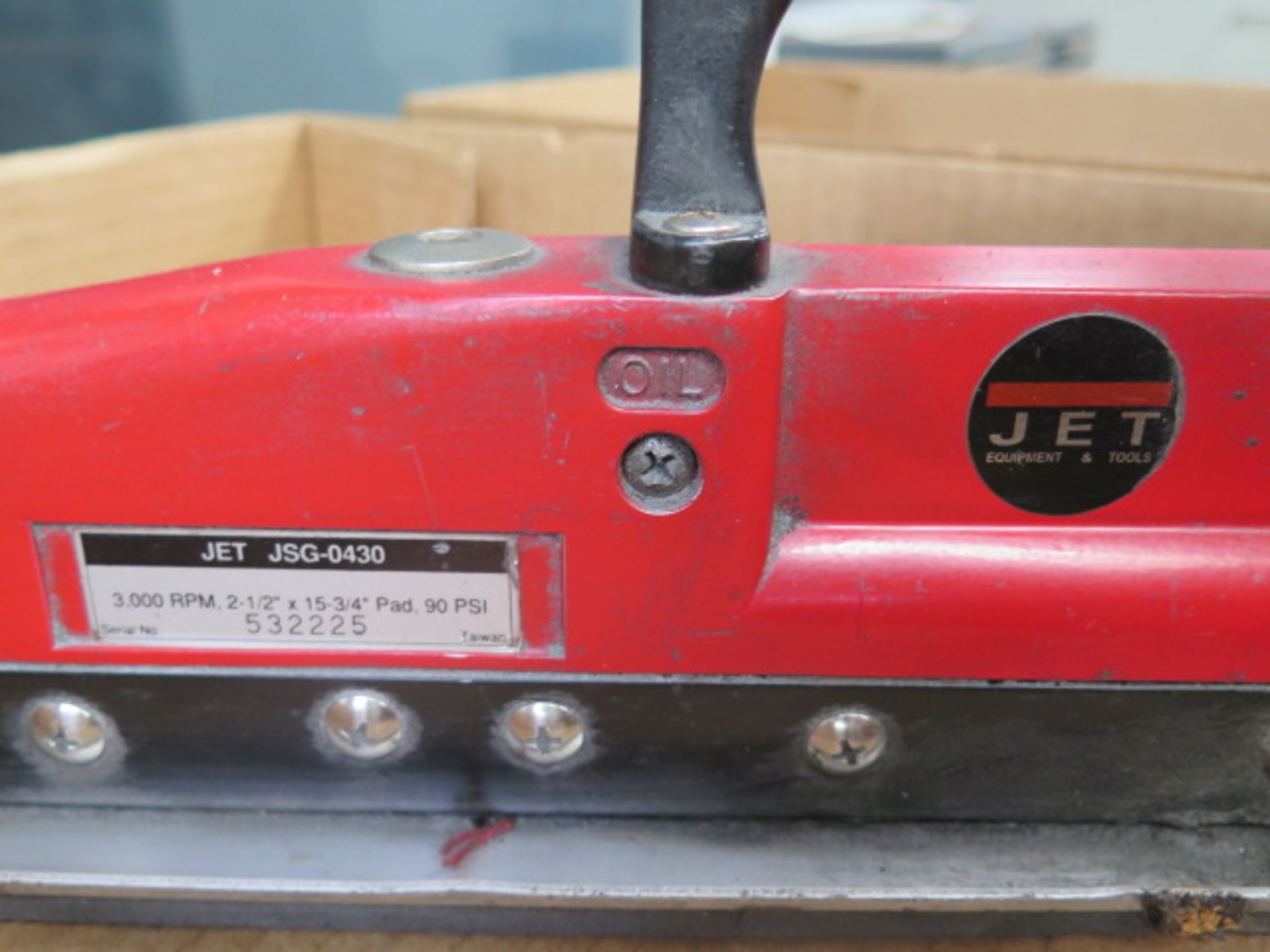 Jet Pneumatic Bar Sander (SOLD AS-IS - NO WARRANTY) - Image 4 of 4