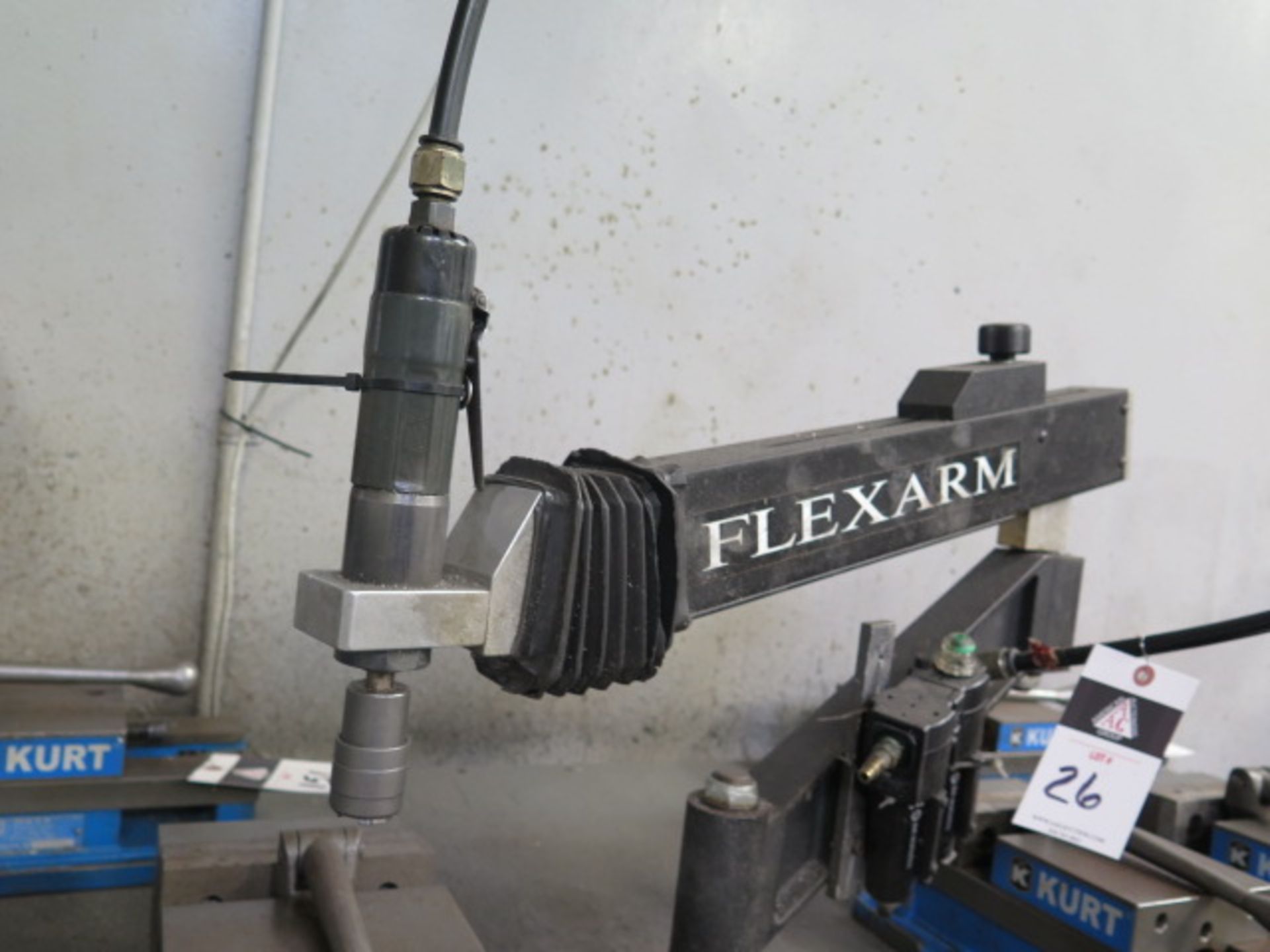 Flexarm Pneumatic Straight-Arm Tapper w/ Tap Holders (SOLD AS-IS - NO WARRANTY) - Image 2 of 9