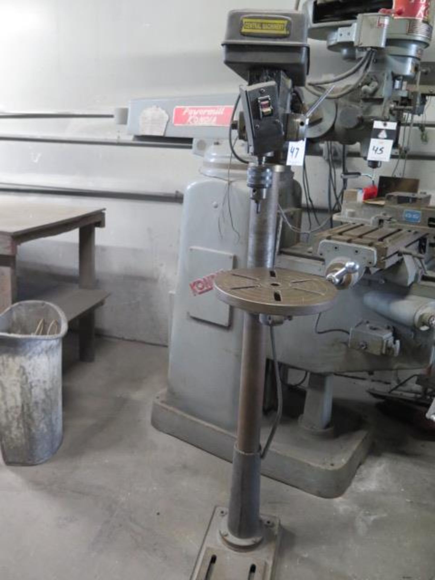 Central Machinery Pedestal Drill Press (SOLD AS-IS - NO WARRANTY)