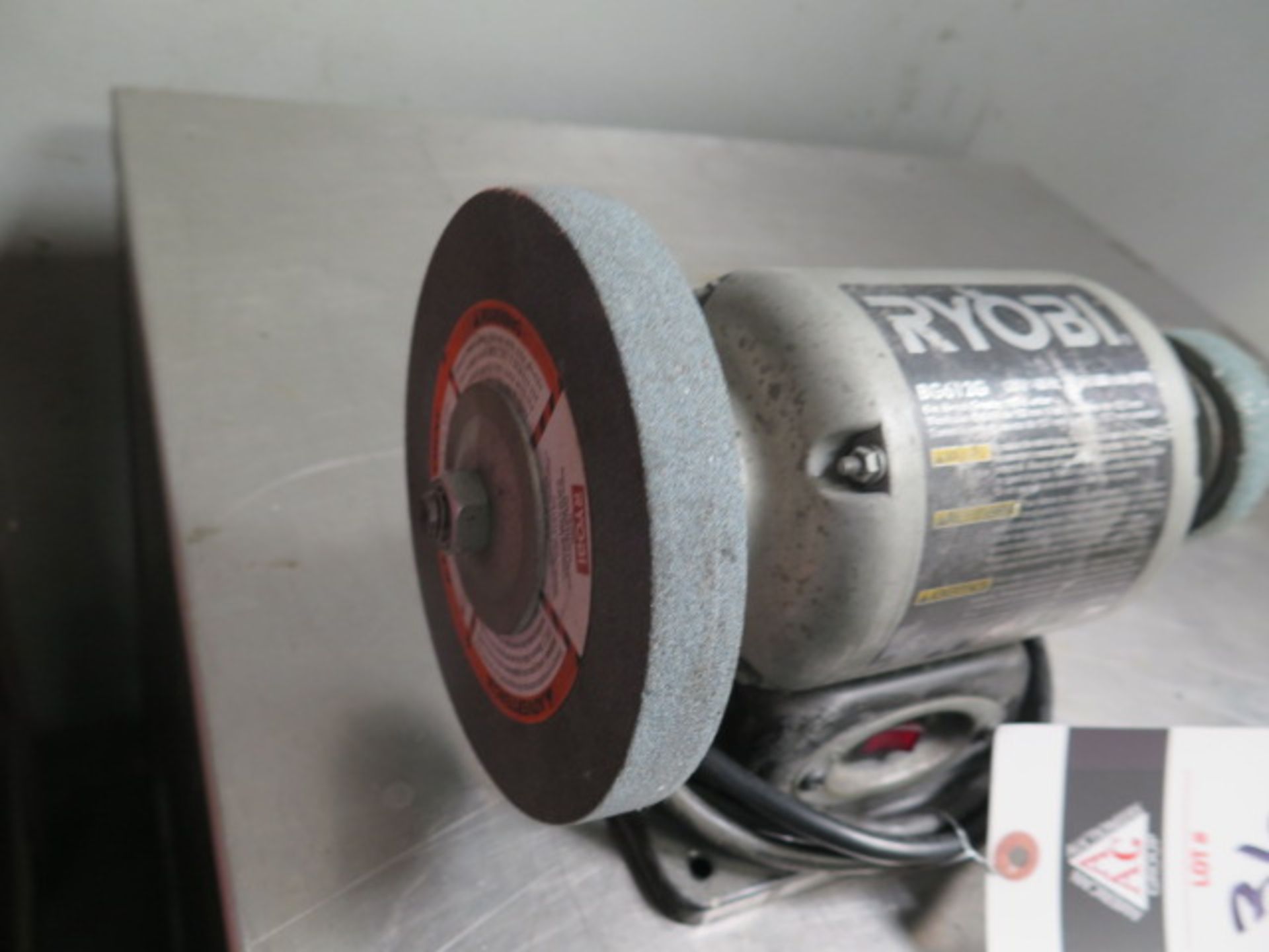 Ryobi 6” Bench Grinder (SOLD AS-IS - NO WARRANTY) - Image 2 of 4