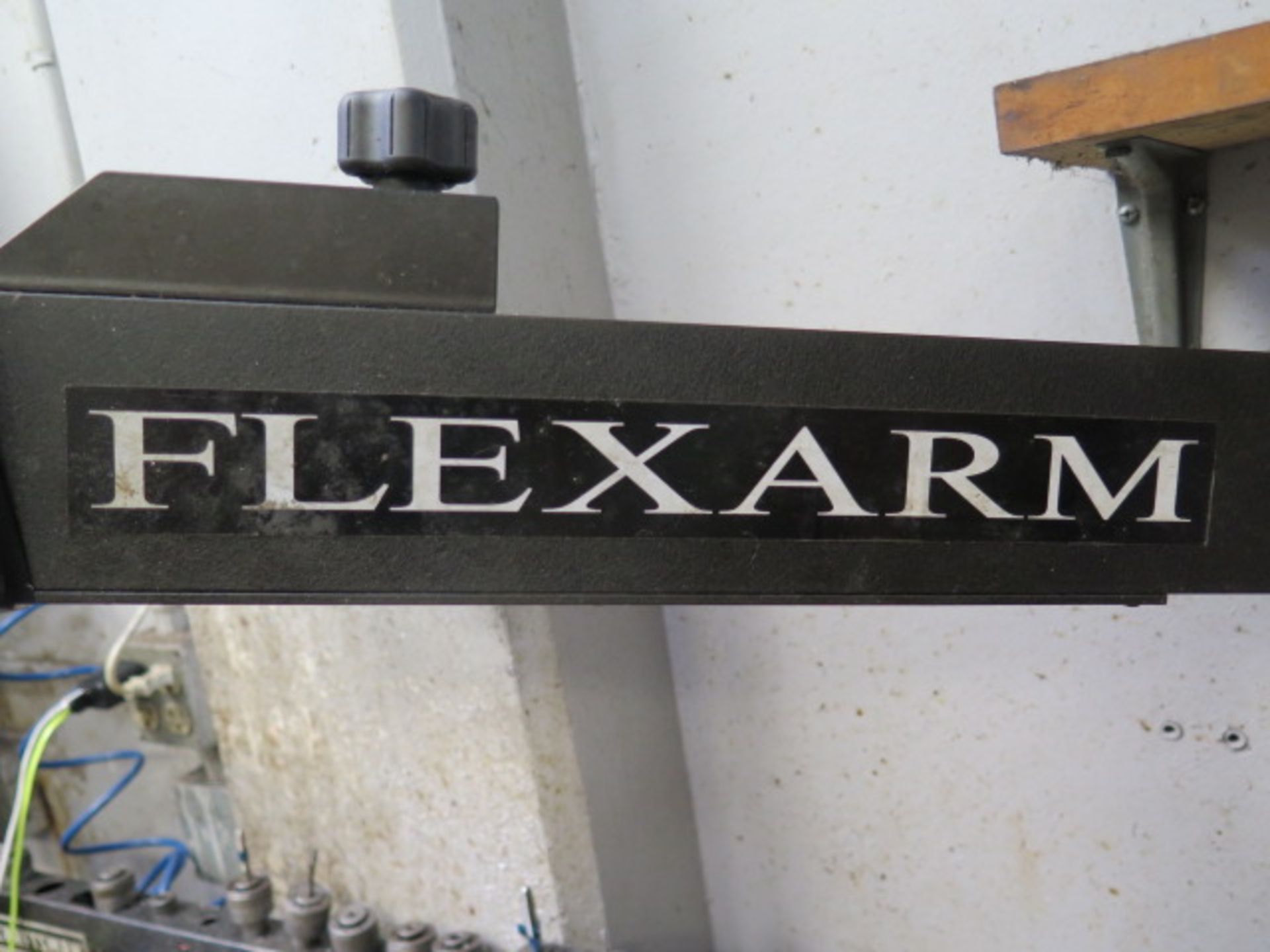 Flexarm Pneumatic Straight-Arm Tapper w/ Bench and Tap Holders (SOLD AS-IS - NO WARRANTY) - Image 9 of 9