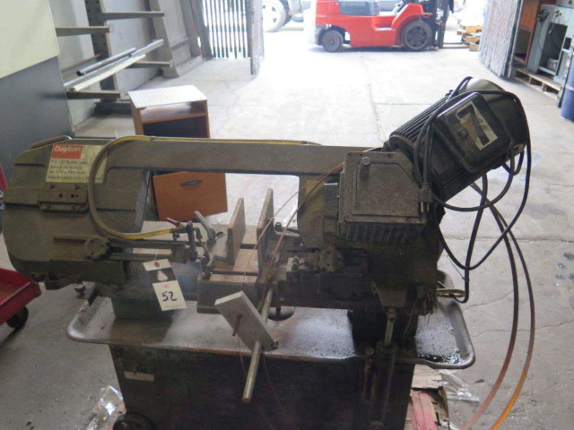 Dayton 7" x 12" Horizontal Band Saw (FOR REPAIR OR PARTS) (SOLD AS-IS - NO WARRANTY)