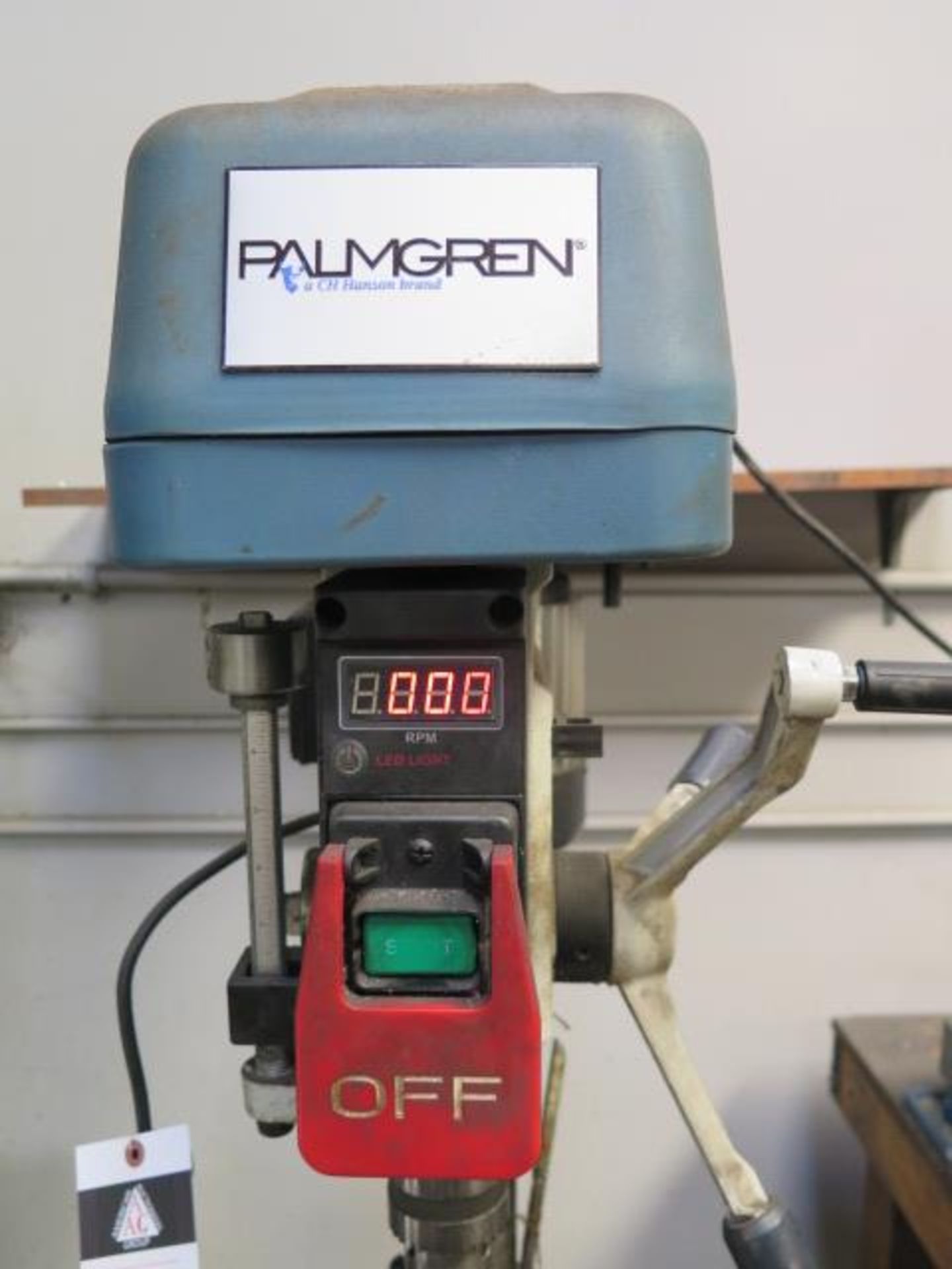 Palmgren 13” Pedestal Drill Press w/ Digital RPM Meter (SOLD AS-IS - NO WARRANTY) - Image 4 of 8