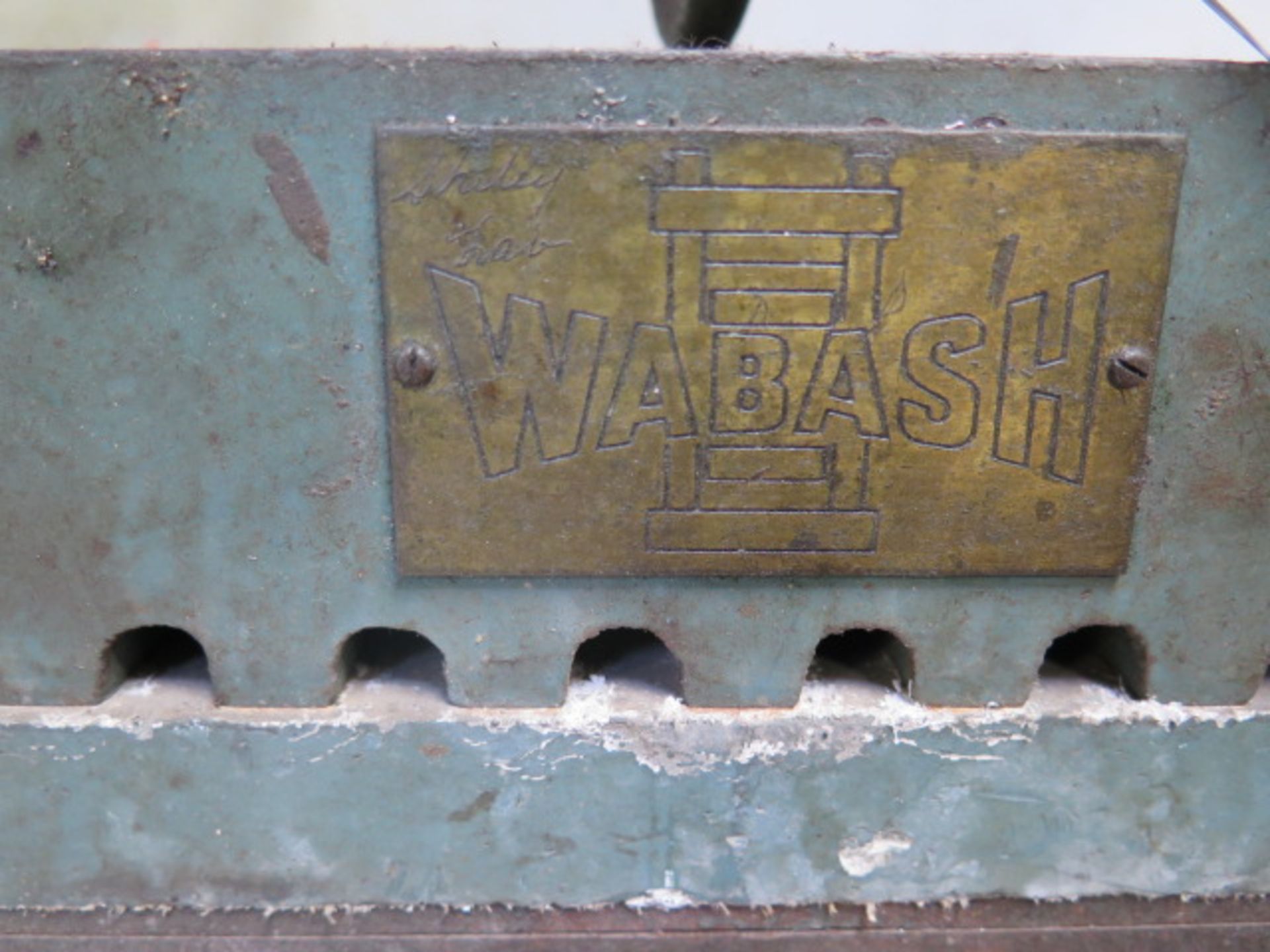 FMC / Wabash mdl. 12-102T 12-Ton 7” x 10” Hydraulic Heated Platen Press s/n 3523 w/ 2000 Watt - Image 6 of 6