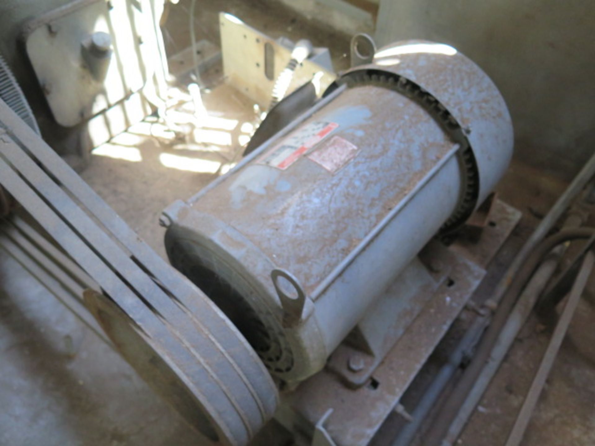 7.5Hp Backup Air Compressor (NEEDS WORK - NO TANK) (SOLD AS-IS - NO WARRANTY) - Image 4 of 4