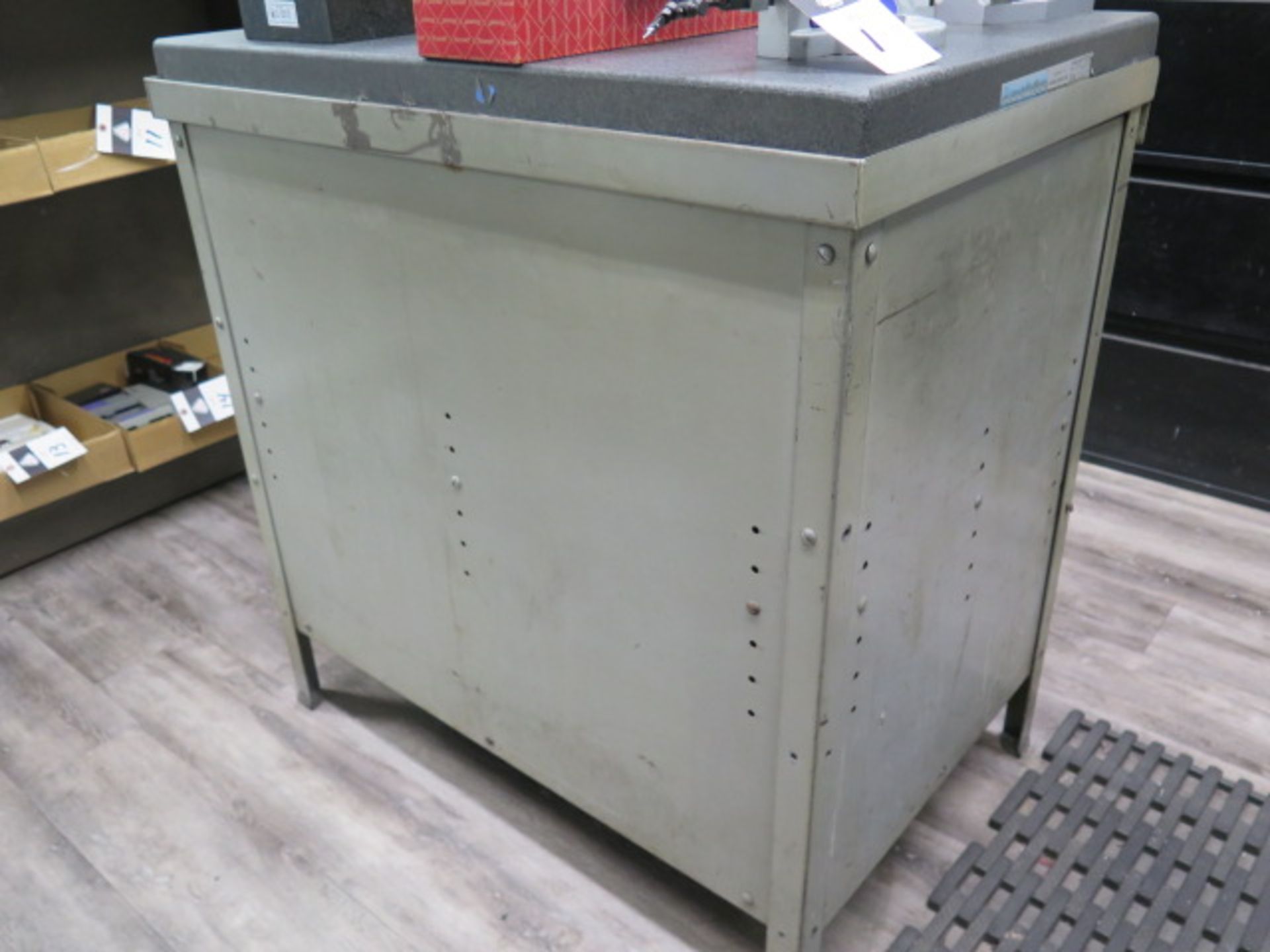 24” x 36” x 3” Granite Surface Plate w/ Cabinet Base (SOLD AS-IS - NO WARRANTY) - Image 3 of 5