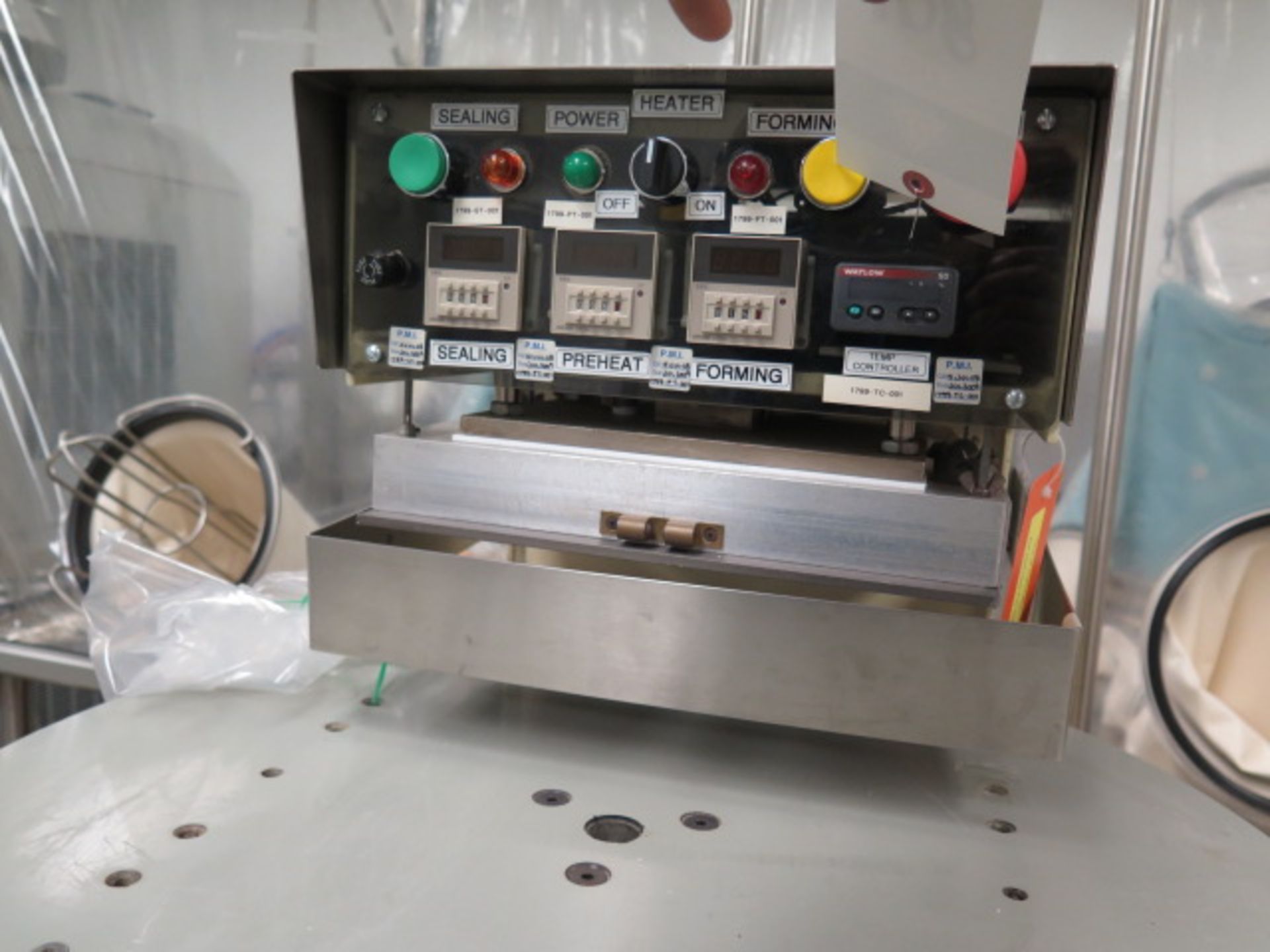 Blisterpack / Applied Engineering “DURECT-1” 2-Station Packaging Machine (SOLD AS-IS - NO WARRANTY) - Image 3 of 11