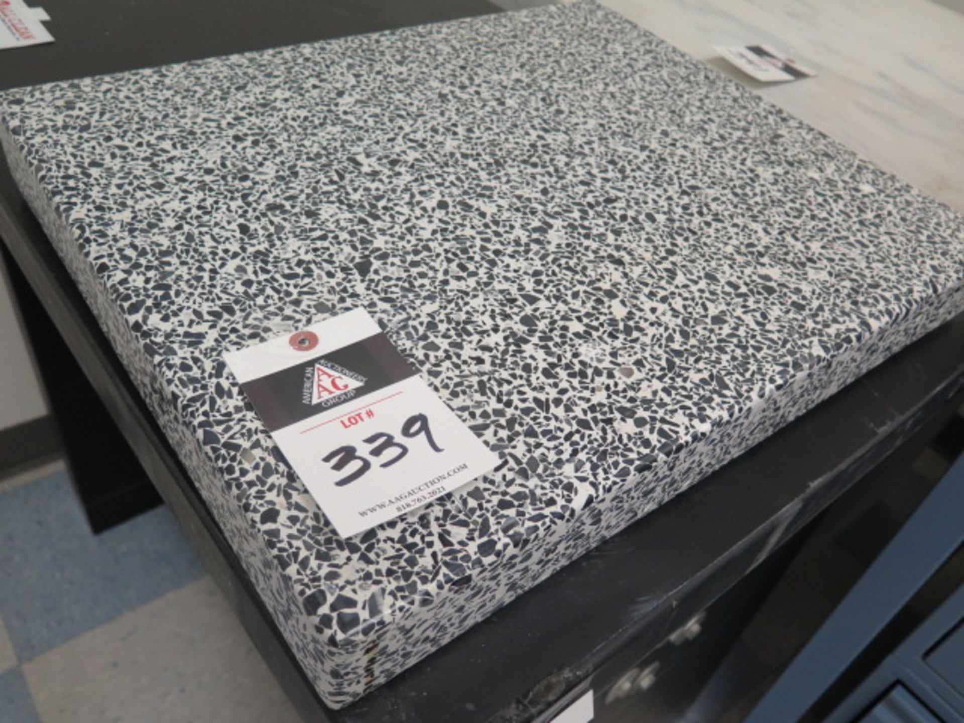 18" x 22" x 3" Granite Surface Plate (SOLD AS-IS - NO WARRANTY)