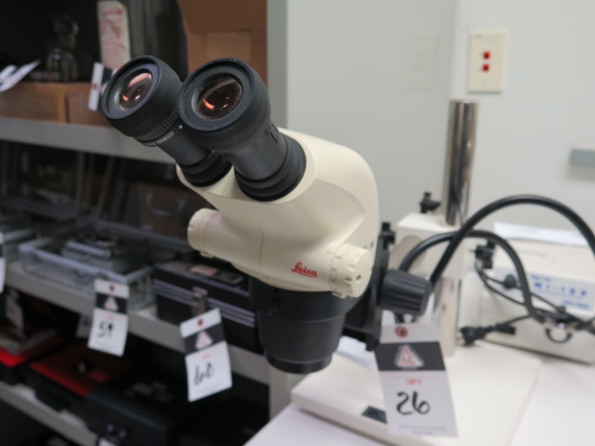 Leica S6E Stereo Microscope w/ Dolan-Jenner Fiber-Light Source (SOLD AS-IS - NO WARRANTY) - Image 2 of 8