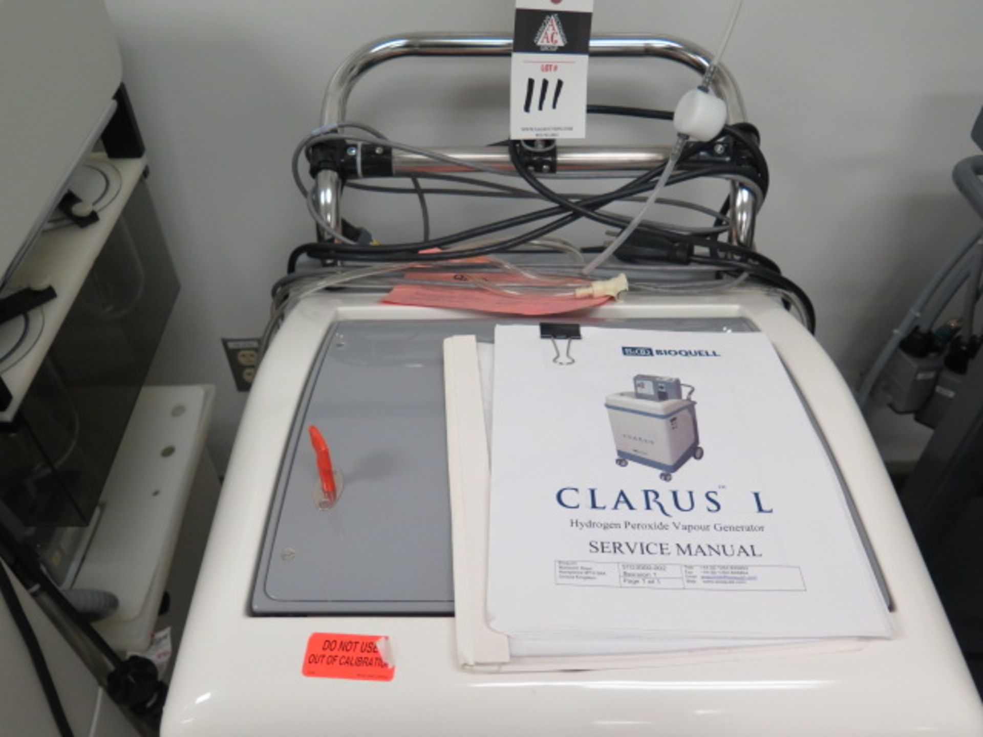 2006 BioQ Bioquell Clarus TD0190041 Hydrogen Peroxide Vapor Generator (SOLD AS-IS - NO WARRANTY) - Image 4 of 13