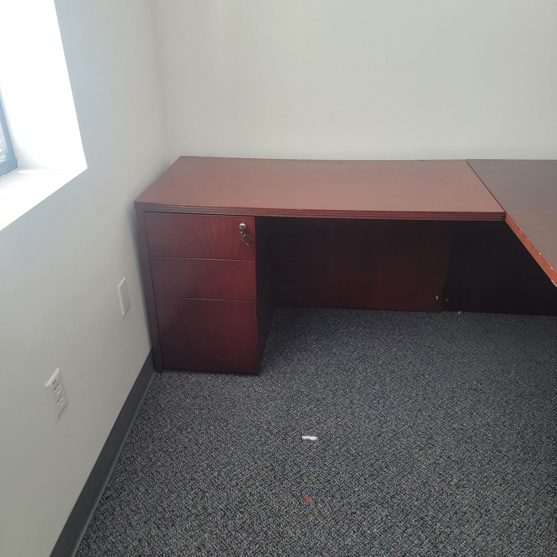 Desk, (2) File Cabinets and (SOLD AS-IS - NO WARRANTY) - Image 6 of 7