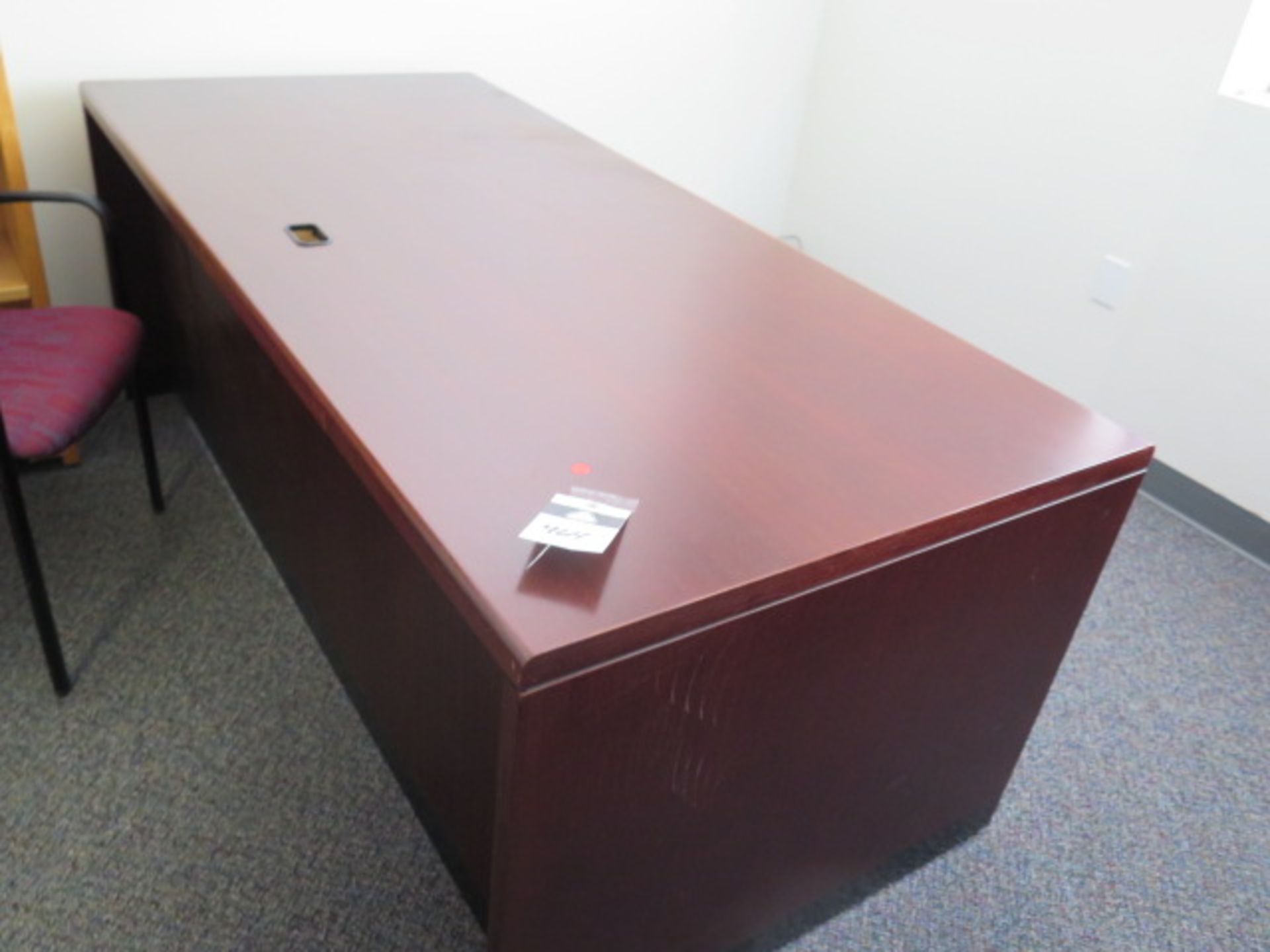 Desk, (2) File Cabinets and (SOLD AS-IS - NO WARRANTY) - Image 2 of 7