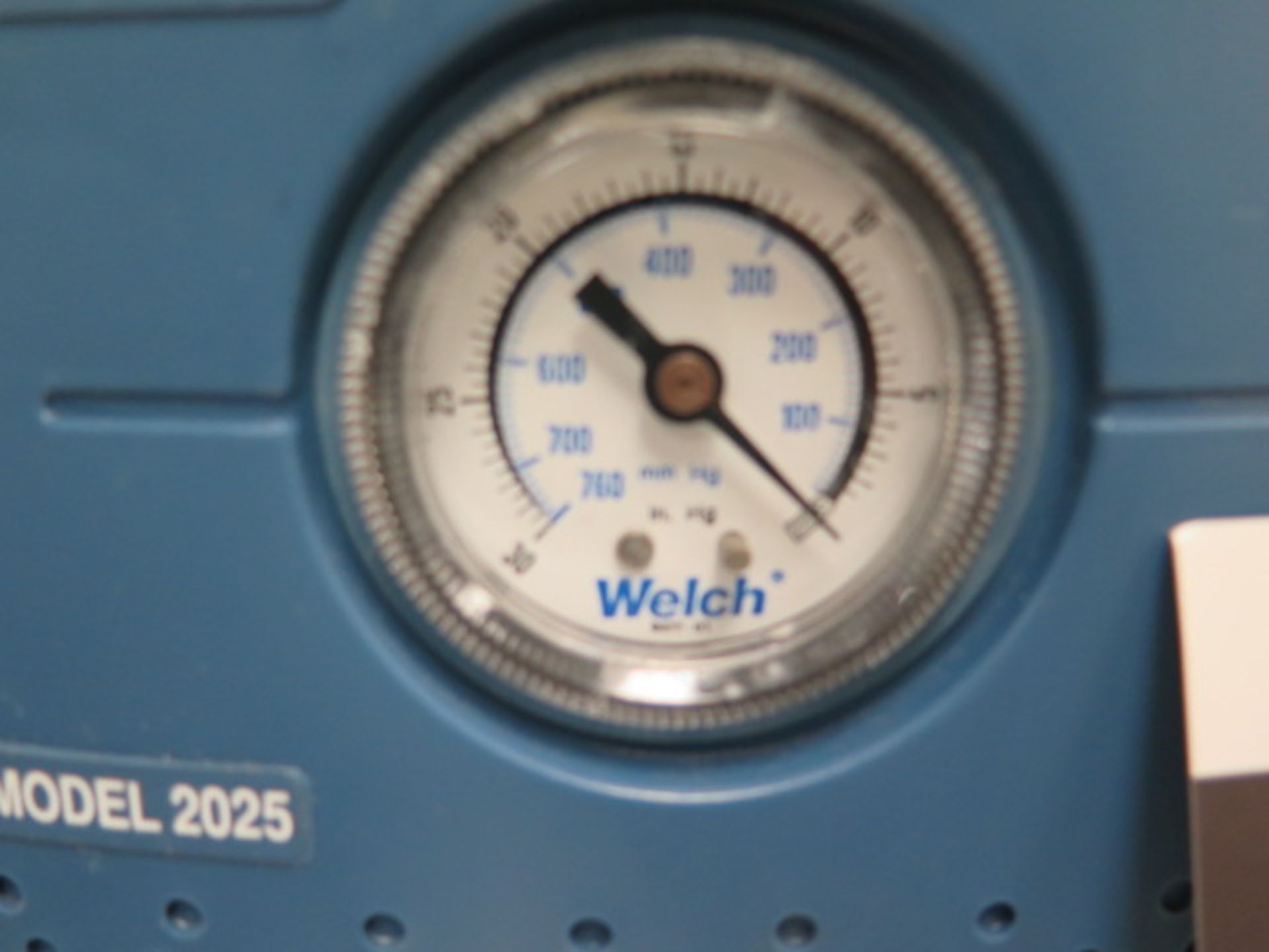 Welch mdl. 2025 Dry Vacuum Pump (SOLD AS-IS - NO WARRANTY) - Image 5 of 6