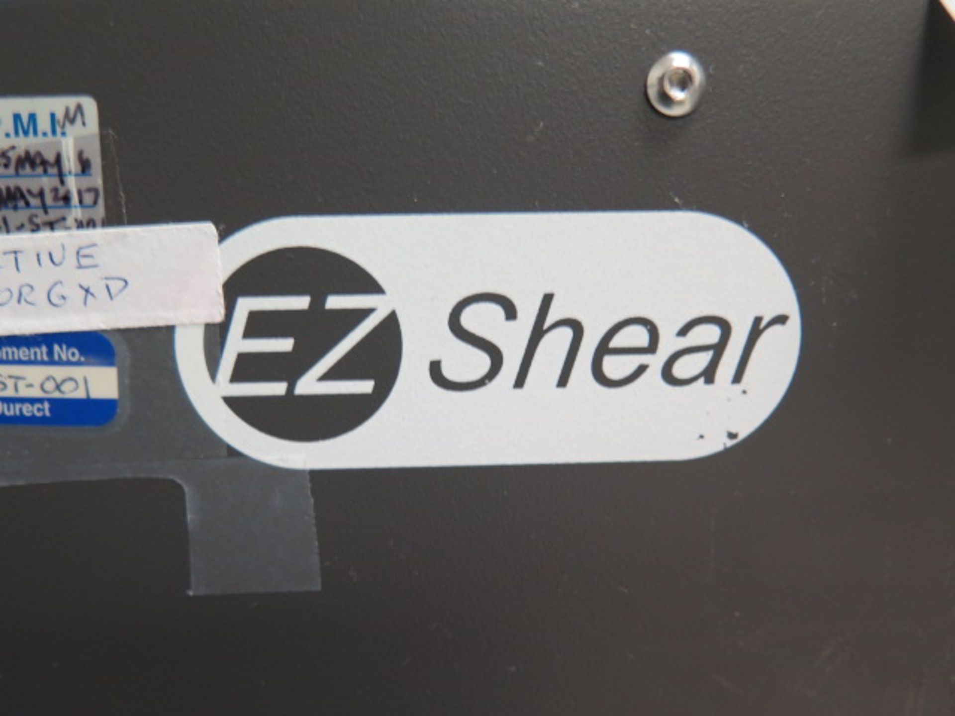 Chem Instruments “EZ Shear” mdl. Shear-10 Static Shear Adhesion Test Stand w/PLC Controls SOLD AS IS - Image 10 of 10