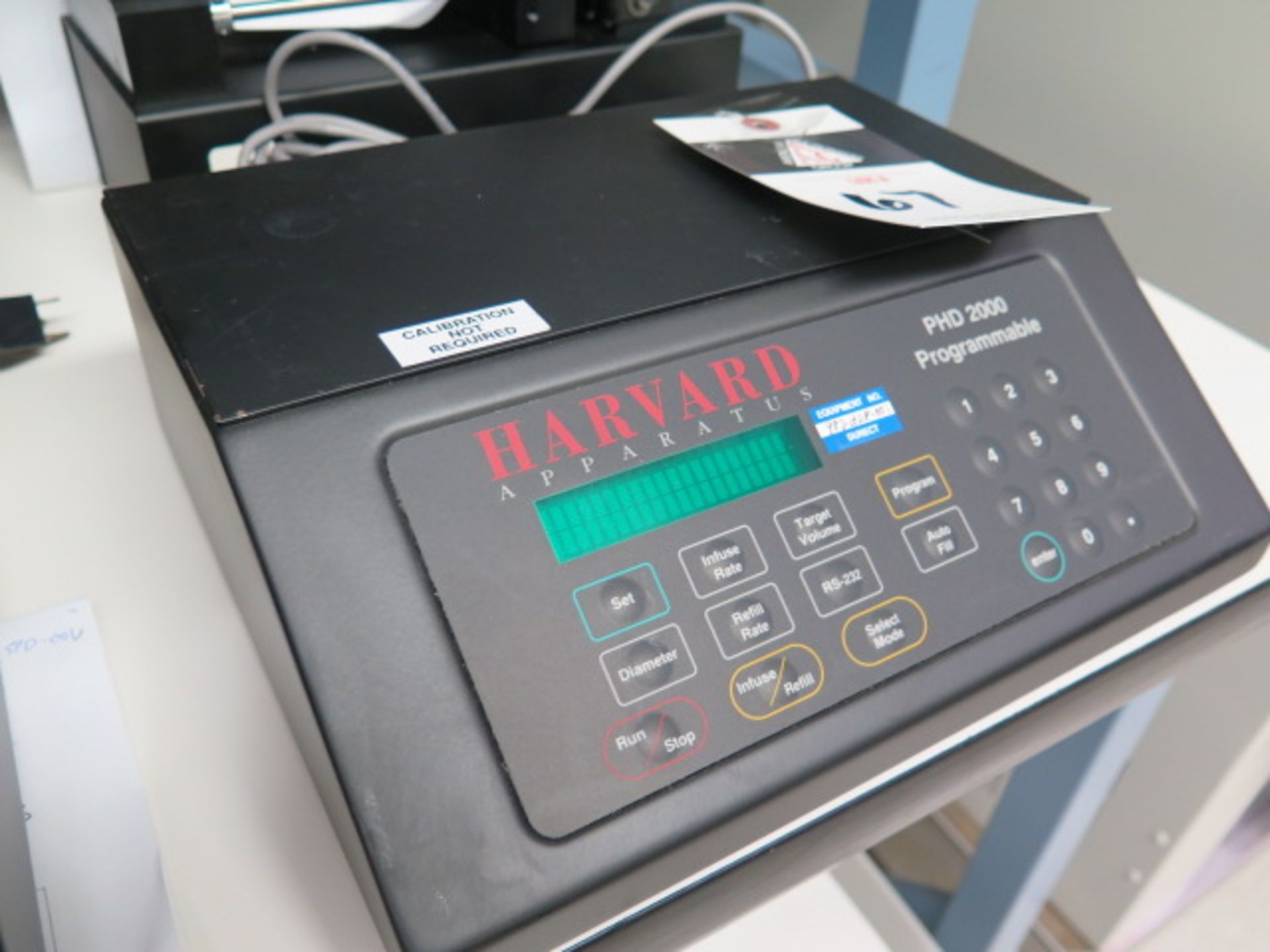 Harvard mdl. PHD2000 Programmable Syringe Pump w/ (2) Pump Stations (SOLD AS-IS - NO WARRANTY) - Image 2 of 8