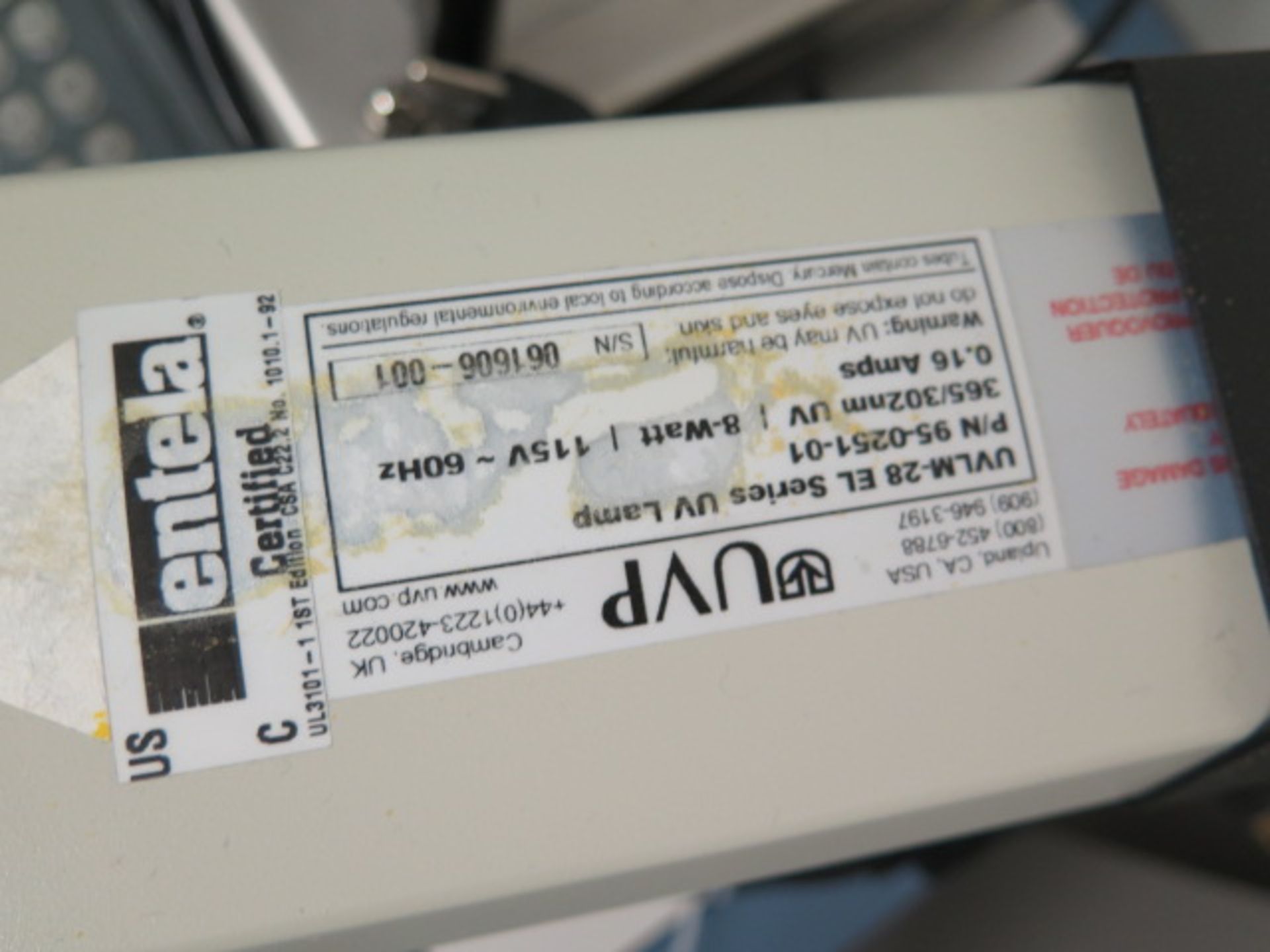 UVP mdl UVLM-28 EL Series UV Lamp (SOLD AS-IS - NO WARRANTY) - Image 4 of 6