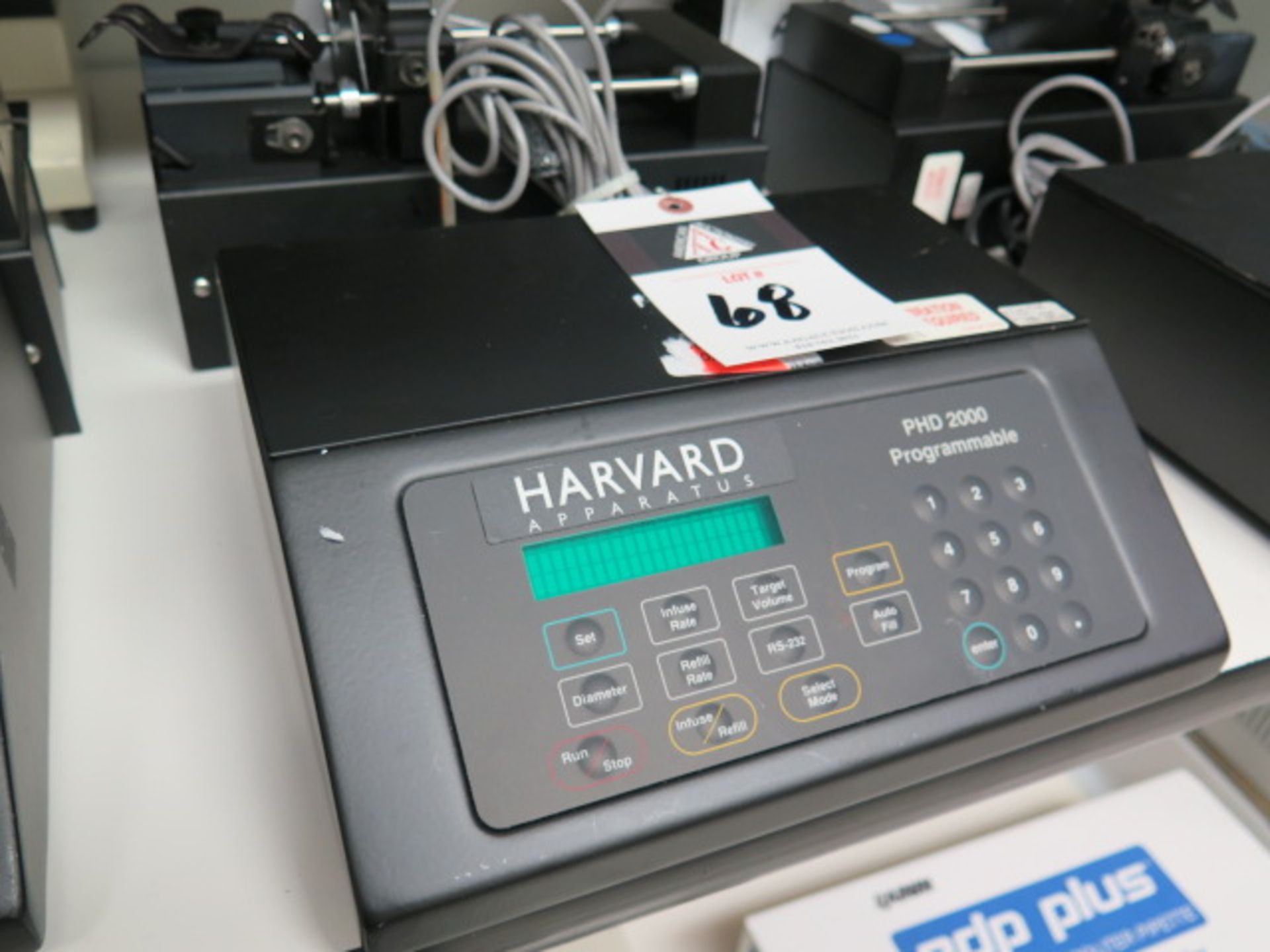 Harvard mdl. PHD2000 Programmable Syringe Pump w/ Pump Station (SOLD AS-IS - NO WARRANTY) - Image 2 of 7