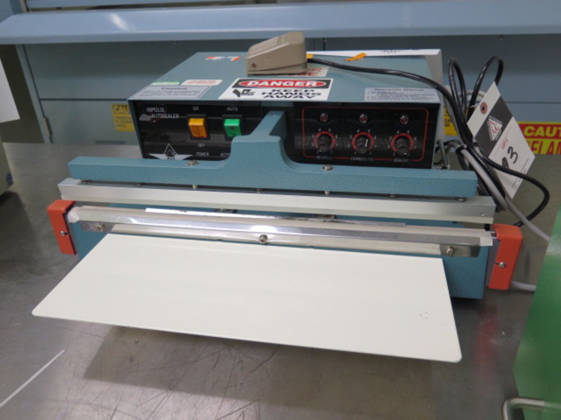 AIE 18” Impulse Bar Sealer (SOLD AS-IS - NO WARRANTY) - Image 3 of 9