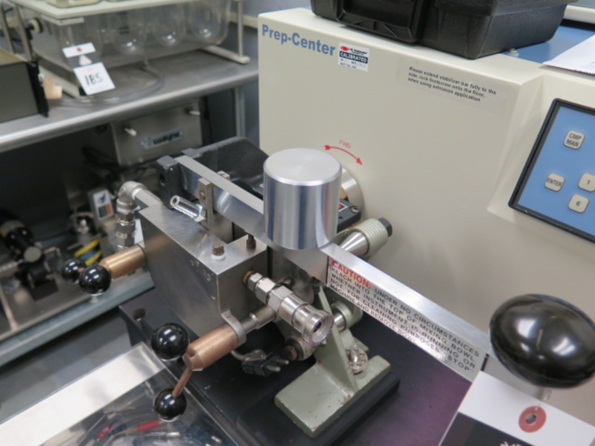 Brabender Prep-Center Type 08-13-000 Extruder s/n 765-ABB w/ R.E.O.-6/2 Measuring Head (Tests Proces - Image 4 of 10