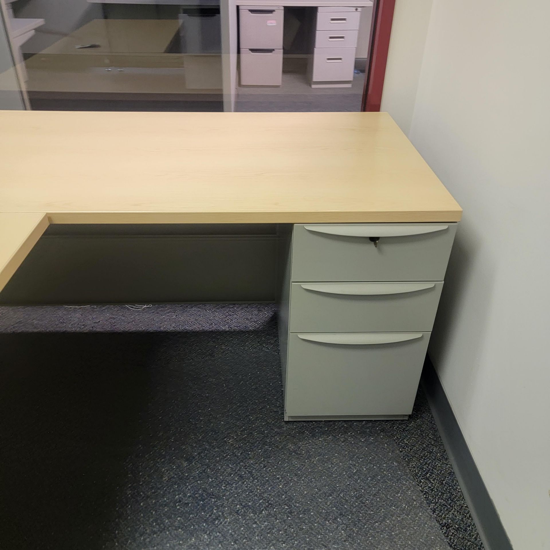 Desk and Shelf (SOLD AS-IS - NO WARRANTY) - Image 3 of 5