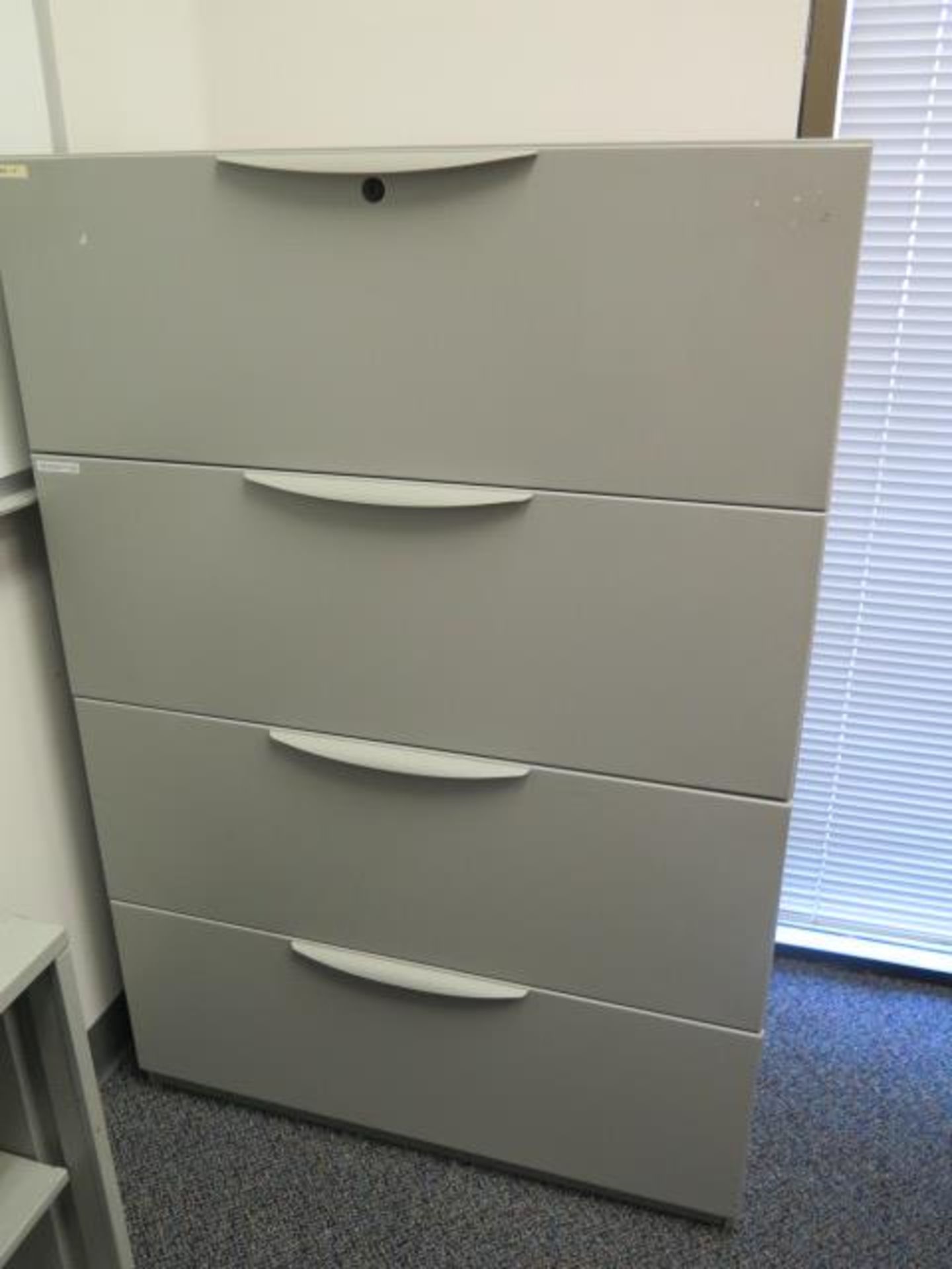 Desk, File Cabinet, and (2) Bookshelves (SOLD AS-IS - NO WARRANTY) - Image 7 of 8