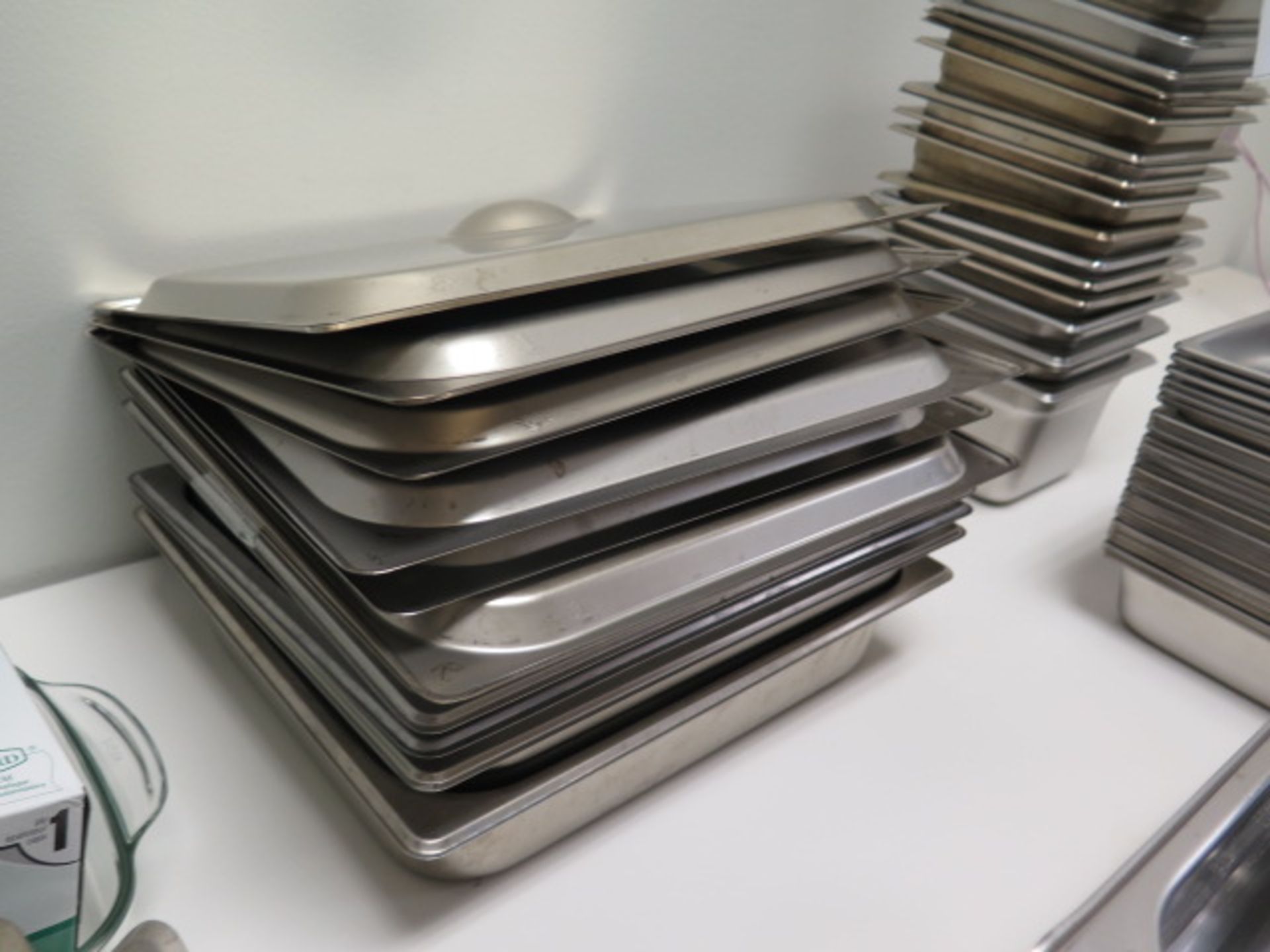 Stainless Steel Trays and Lids (SOLD AS-IS - NO WARRANTY) - Image 5 of 8