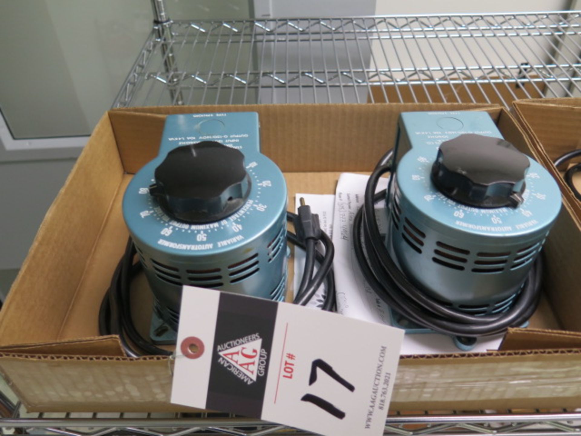 Staco Adjustable Transformers (2) (SOLD AS-IS - NO WARRANTY)