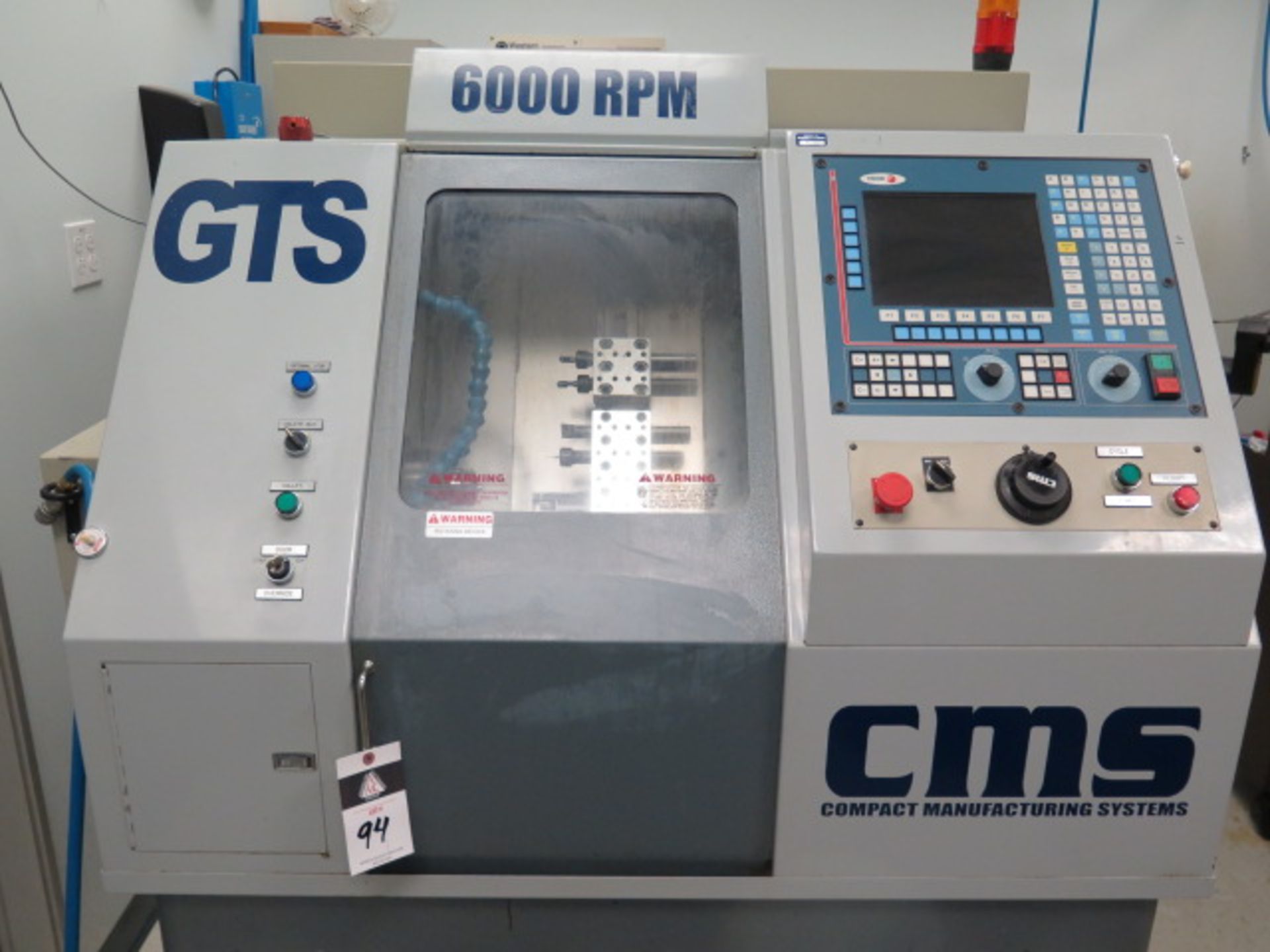 CMS mdl. GTD CNC Cross Slide Lathe w/ Fagor CNC Controls, 6000 RPM, 5C Collet Closer, SOLD AS IS - Image 4 of 14