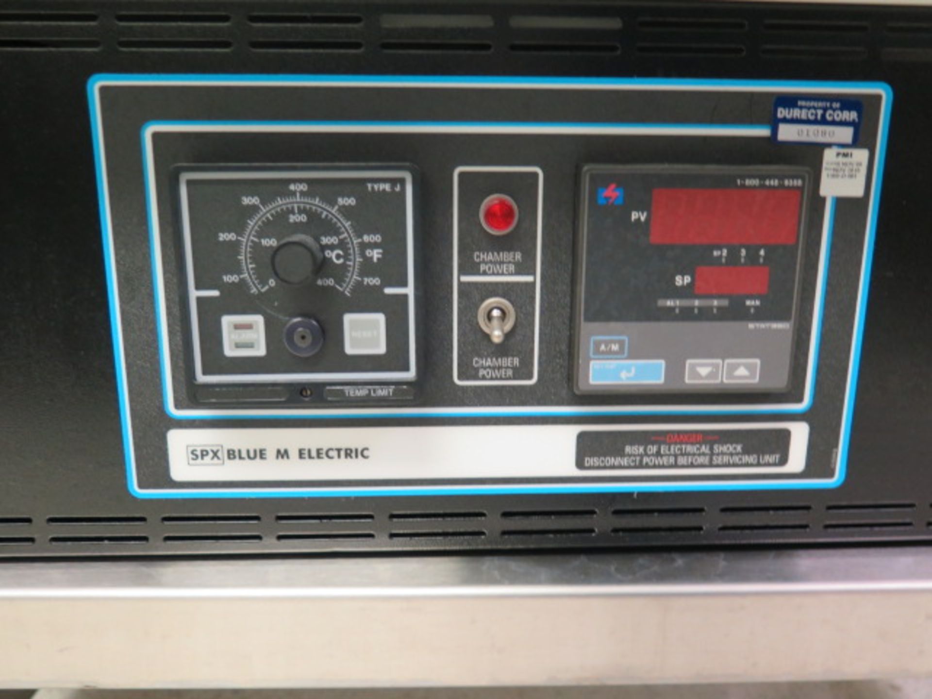 SPX BlueM CSP-400A-B-ST350 Electric Lab Oven s/n 30539 w/ Controls, To 343 Deg C, 5.3kW, SOLD AS IS - Image 7 of 9