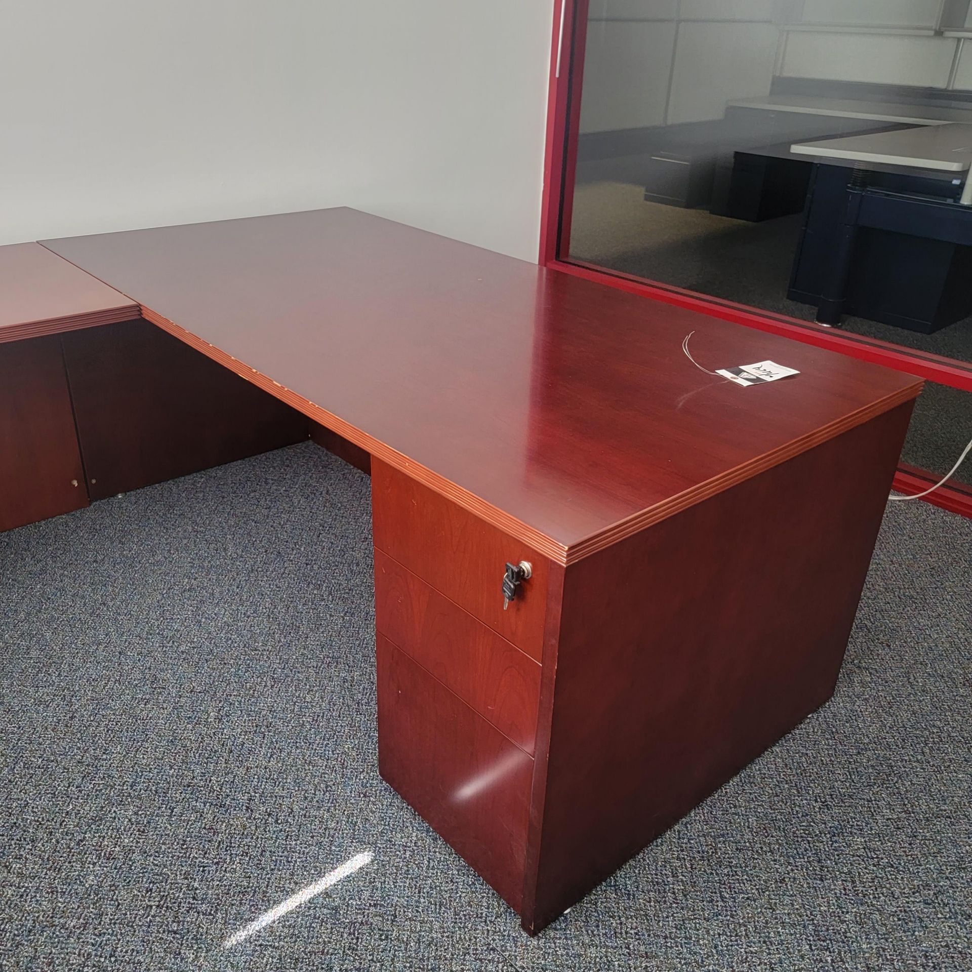 Desk, (2) File Cabinets and (SOLD AS-IS - NO WARRANTY) - Image 7 of 7