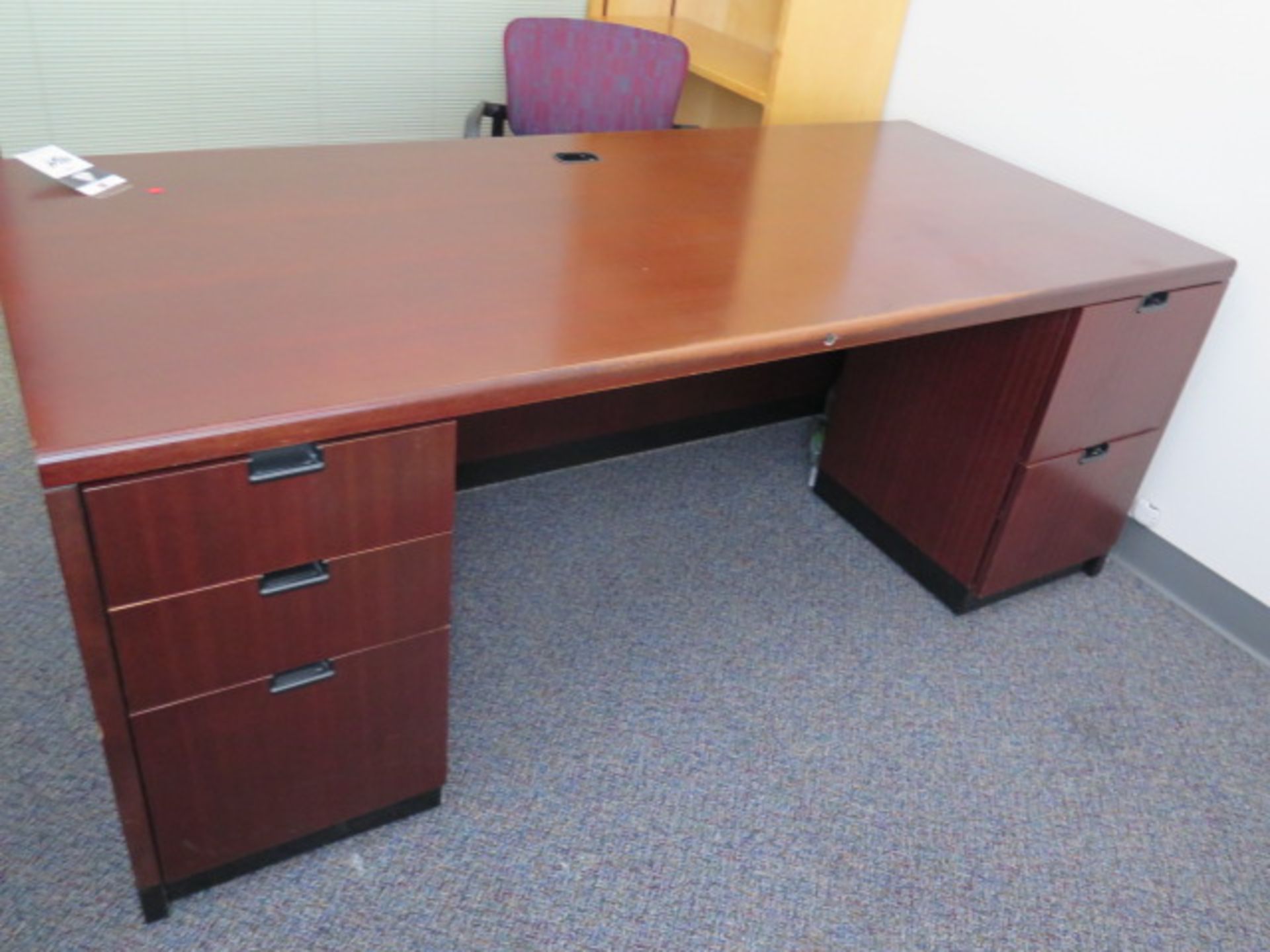 Desk, (2) File Cabinets and (SOLD AS-IS - NO WARRANTY) - Image 3 of 7