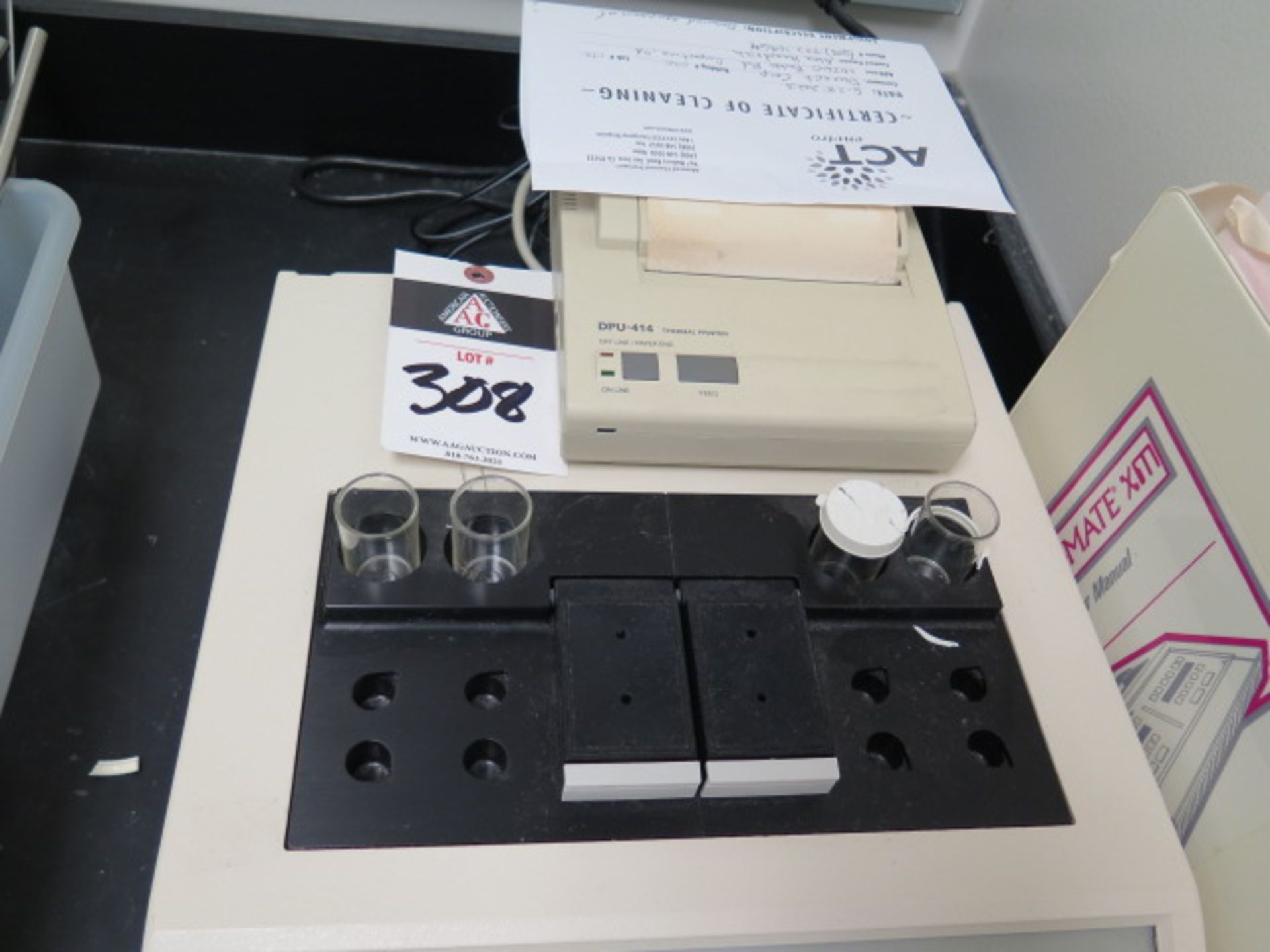 Organon Teknika “Coag-A-Mate XM” Photo Optical C Detection System (SOLD AS-IS - NO WARRANTY) - Image 2 of 7