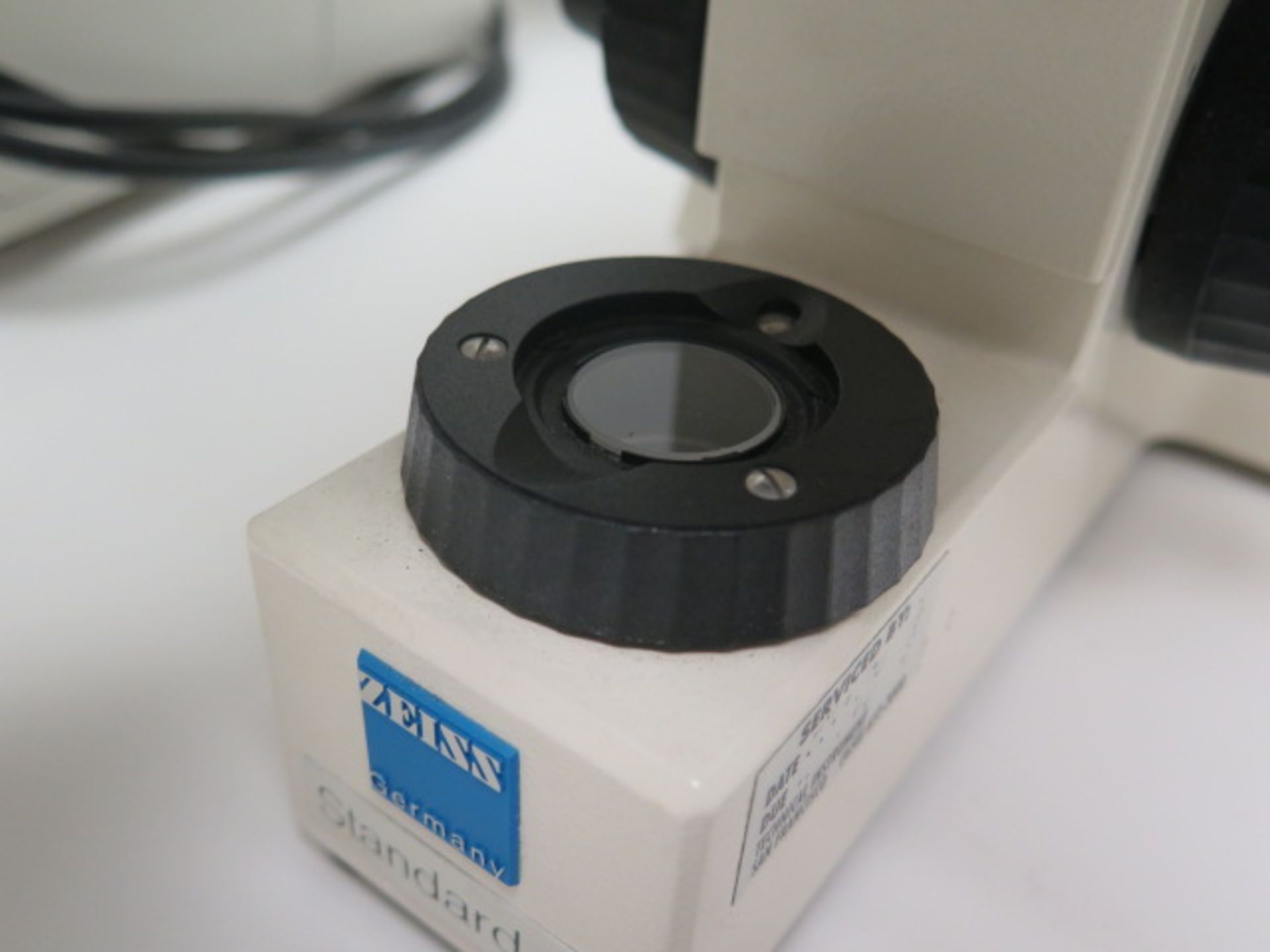 Zeiss “Standard 20” Stereo Microscope w/ 3-Objectives and Light Source (SOLD AS-IS - NO WARRANTY) - Image 7 of 9