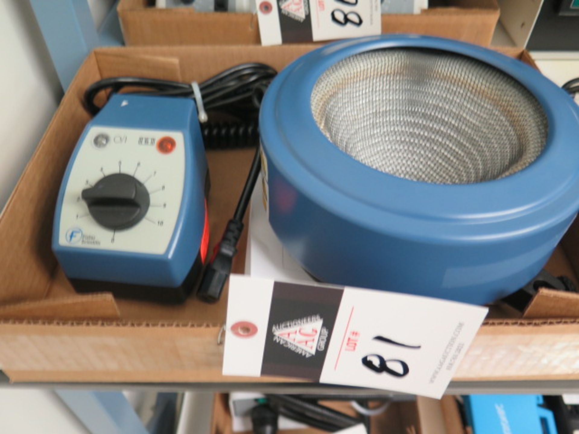 Fischer Scientific CMFM1000/X1 Heater Mantle w/ MCF-5/X1 Controller (SOLD AS-IS - NO WARRANTY)