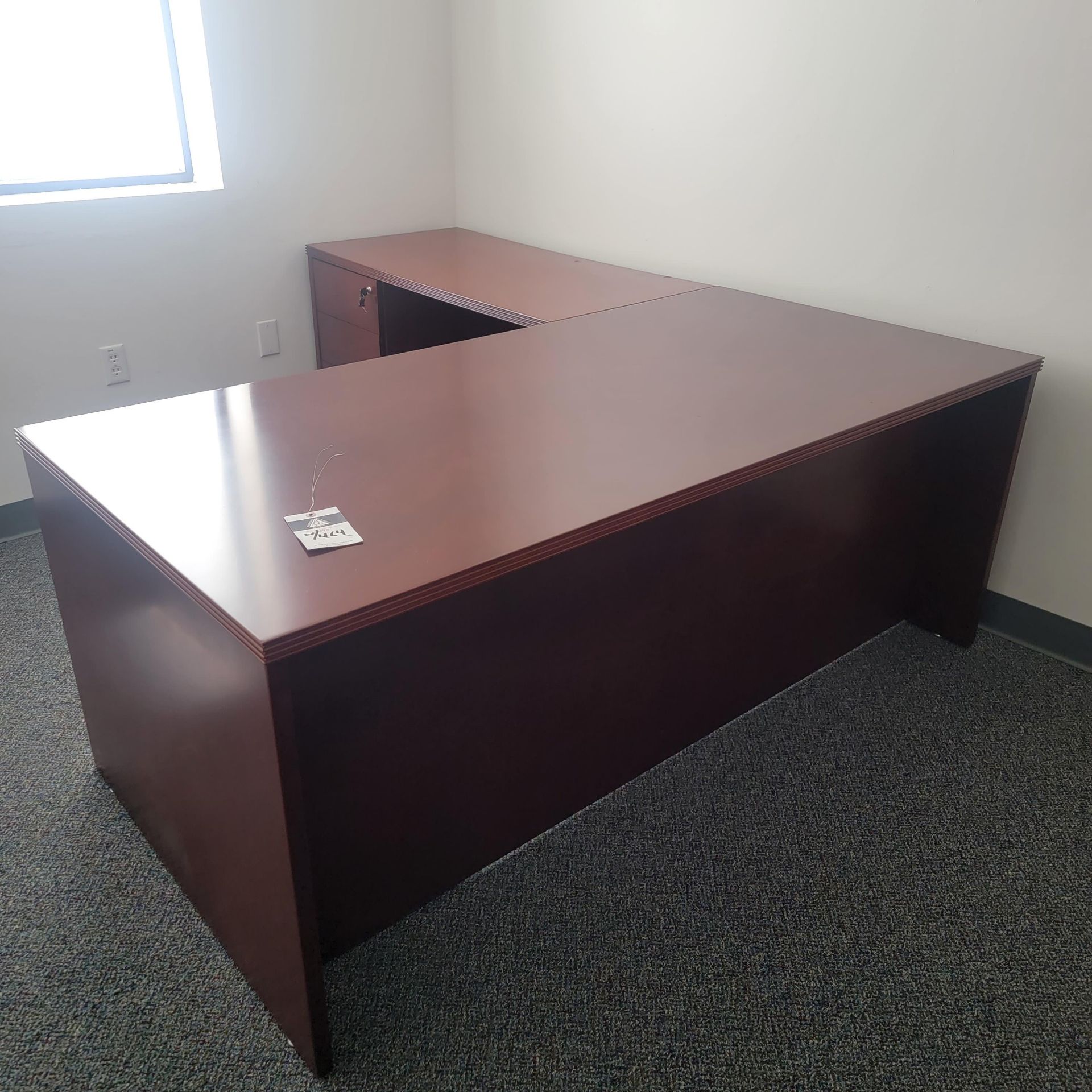 Desk, (2) File Cabinets and (SOLD AS-IS - NO WARRANTY) - Image 5 of 7