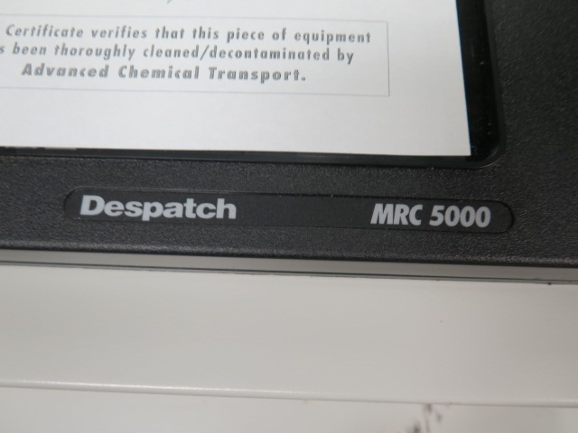 Despatch LAC1-38A-5 Oven s/n 168354 w/ MRC 5000 Recorder, heats to 260 C / 500 Degrees F, SOLD AS IS - Image 7 of 10
