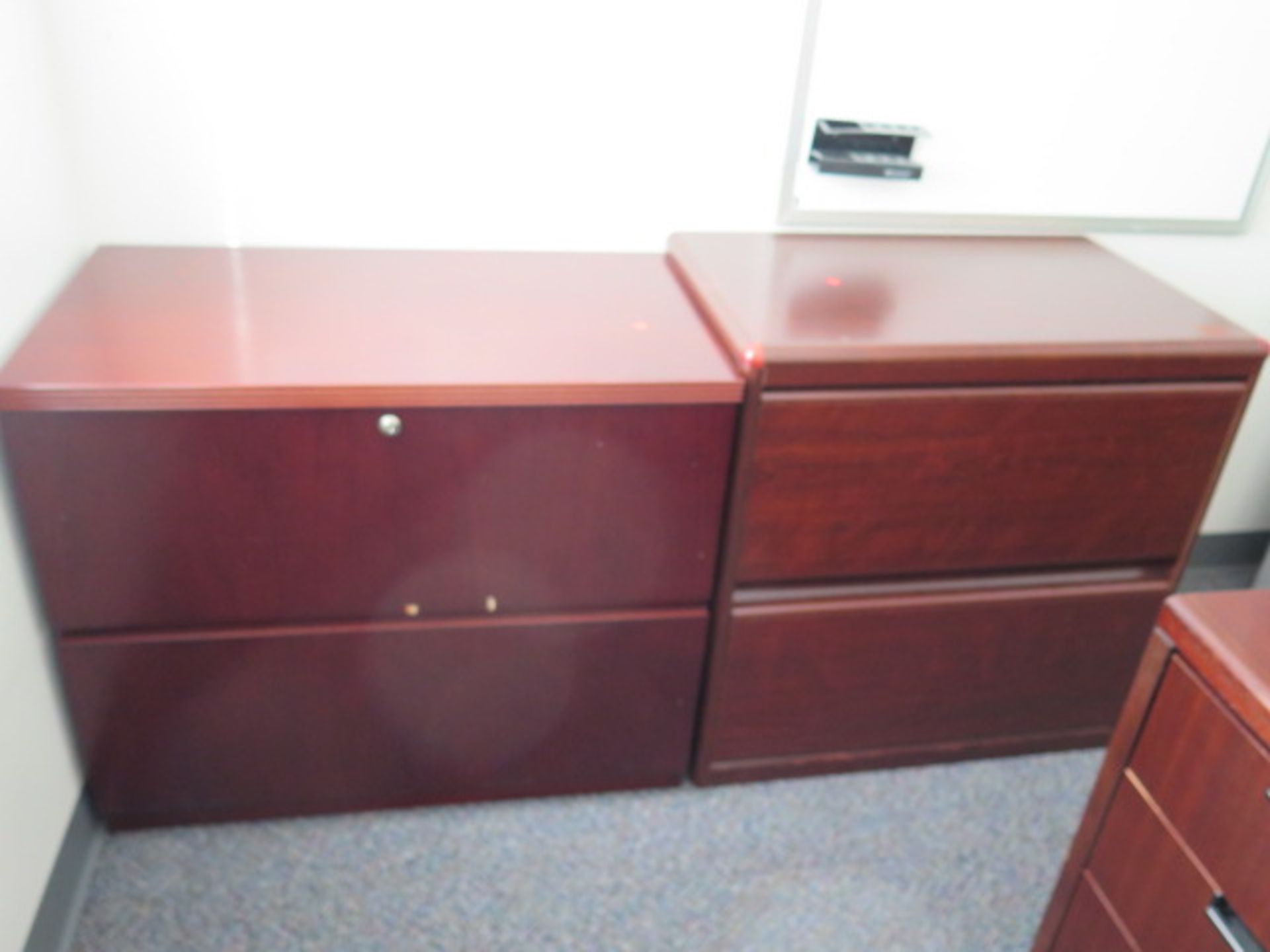 Desk, (2) File Cabinets and (SOLD AS-IS - NO WARRANTY) - Image 4 of 7