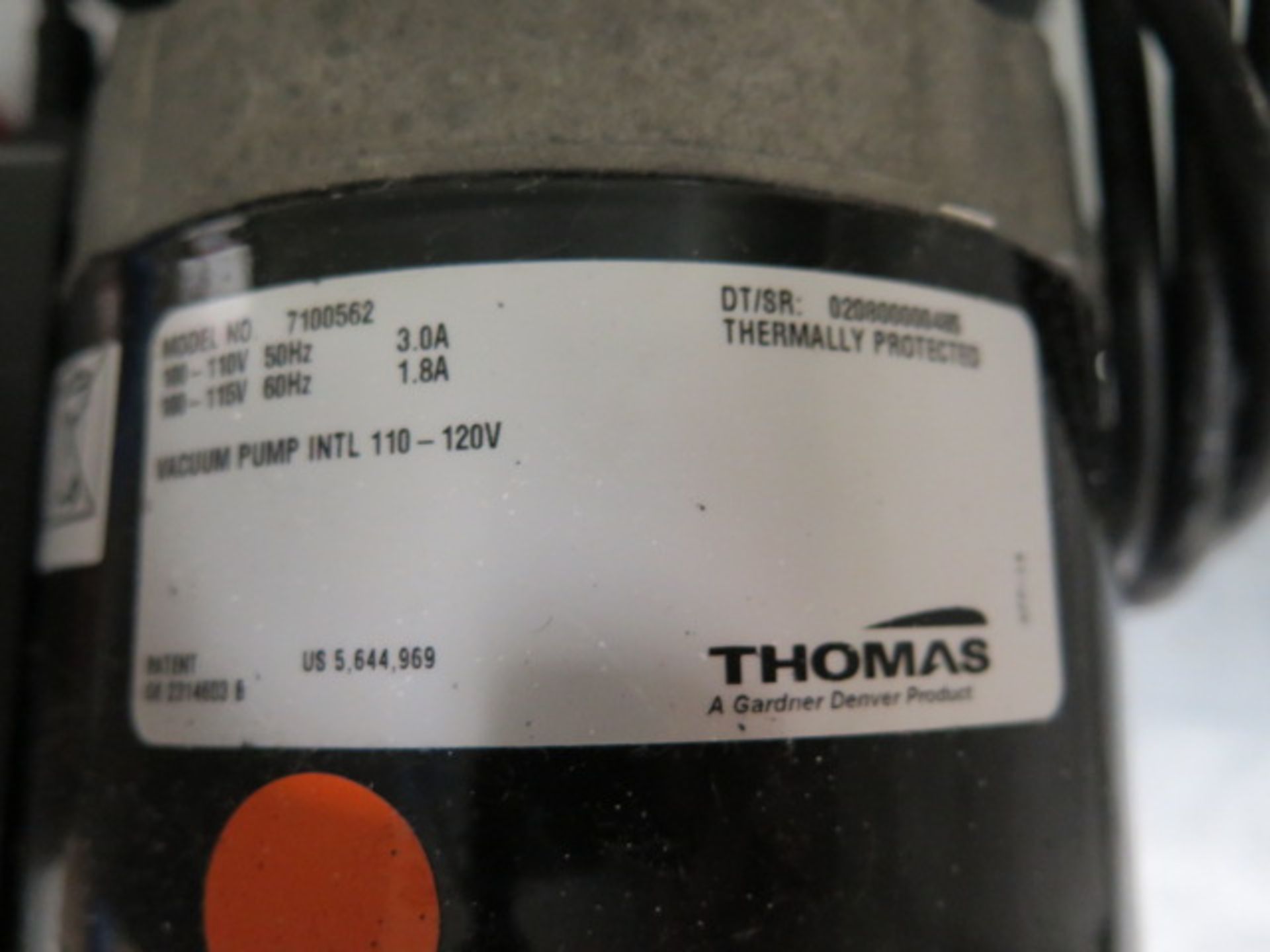 Thomas Vacuum Pump (SOLD AS-IS - NO WARRANTY) - Image 5 of 5
