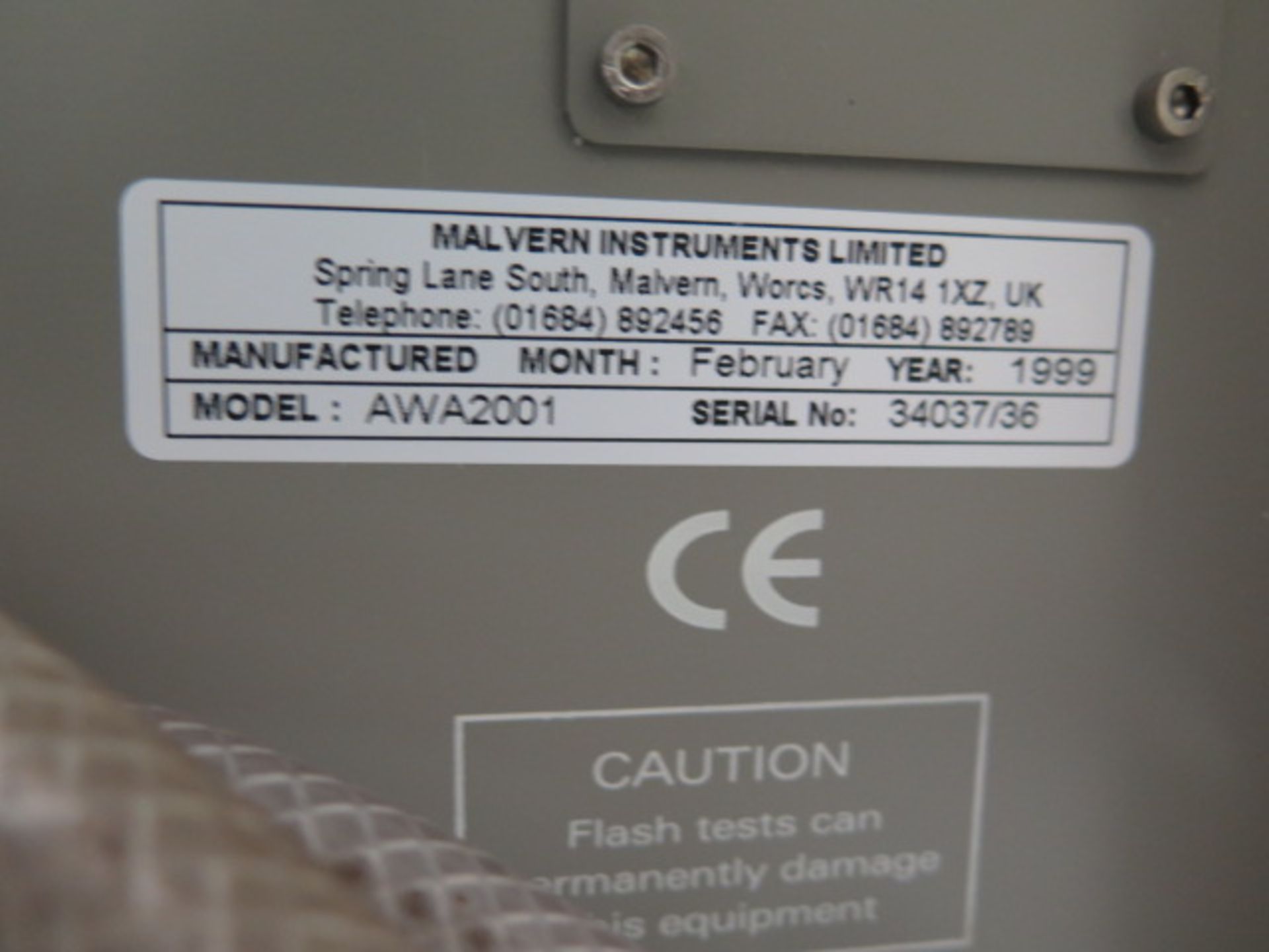 Malvern Instruments Hydro 2000S” Wet Sample Dispersion Unit (SOLD AS-IS - NO WARRANTY) - Image 14 of 21