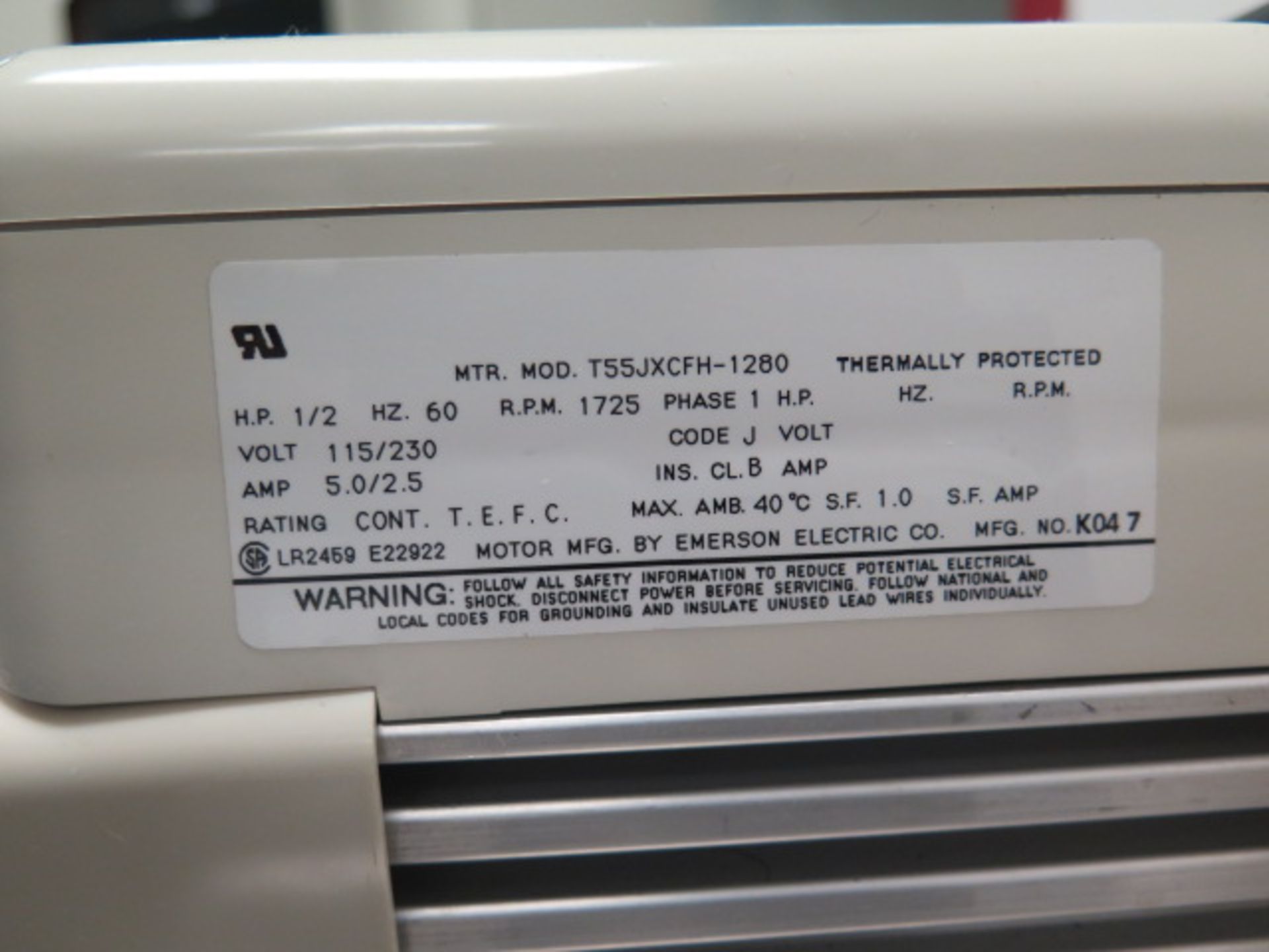 Welch W-Series Vacuum Pump (SOLD AS-IS - NO WARRANTY) - Image 7 of 7