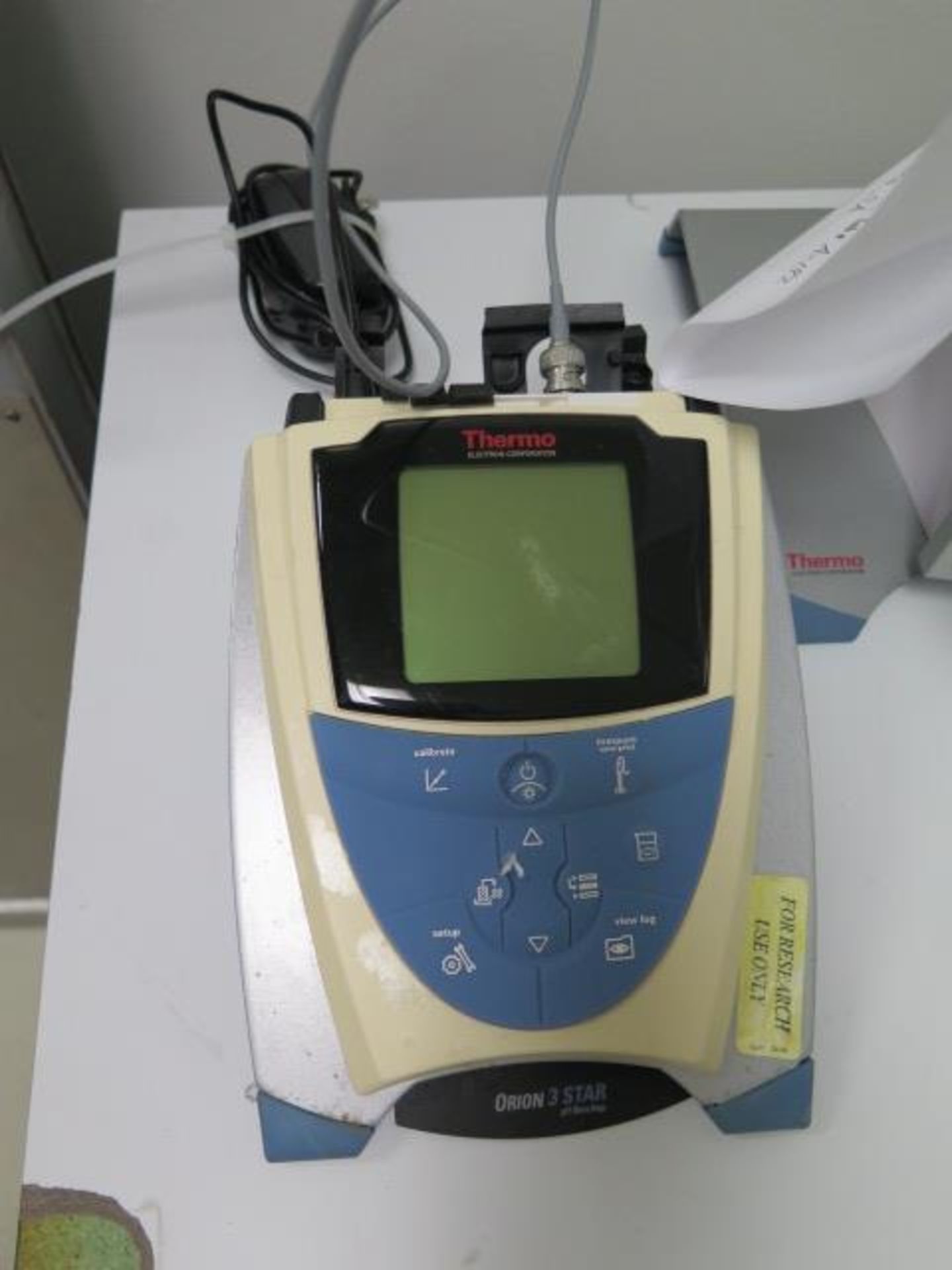 Thermo Electrin “Orion 3 STAR” Digital Benchtop pH Meter w/ Stand (SOLD AS-IS - NO WARRANTY) - Image 2 of 5