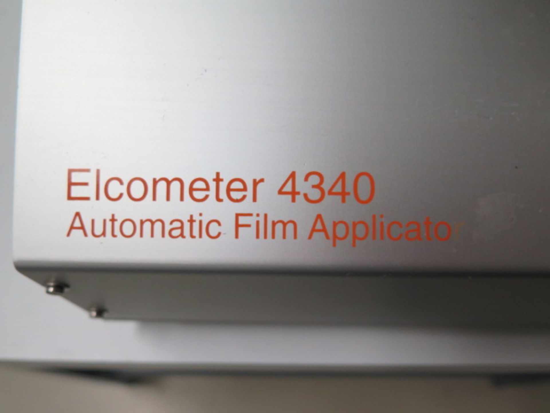 Elcometer 4340 mdl. 4340M006 Automatic Film Applicator s/n 434006013 (SOLD AS-IS - NO WARRANTY) - Image 7 of 8